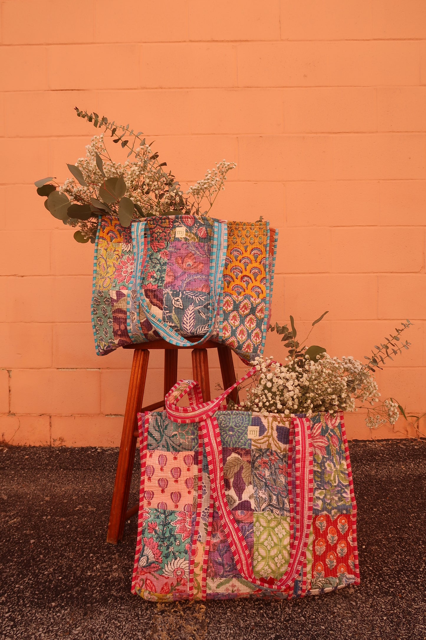 Sally Quilted Tote Bag