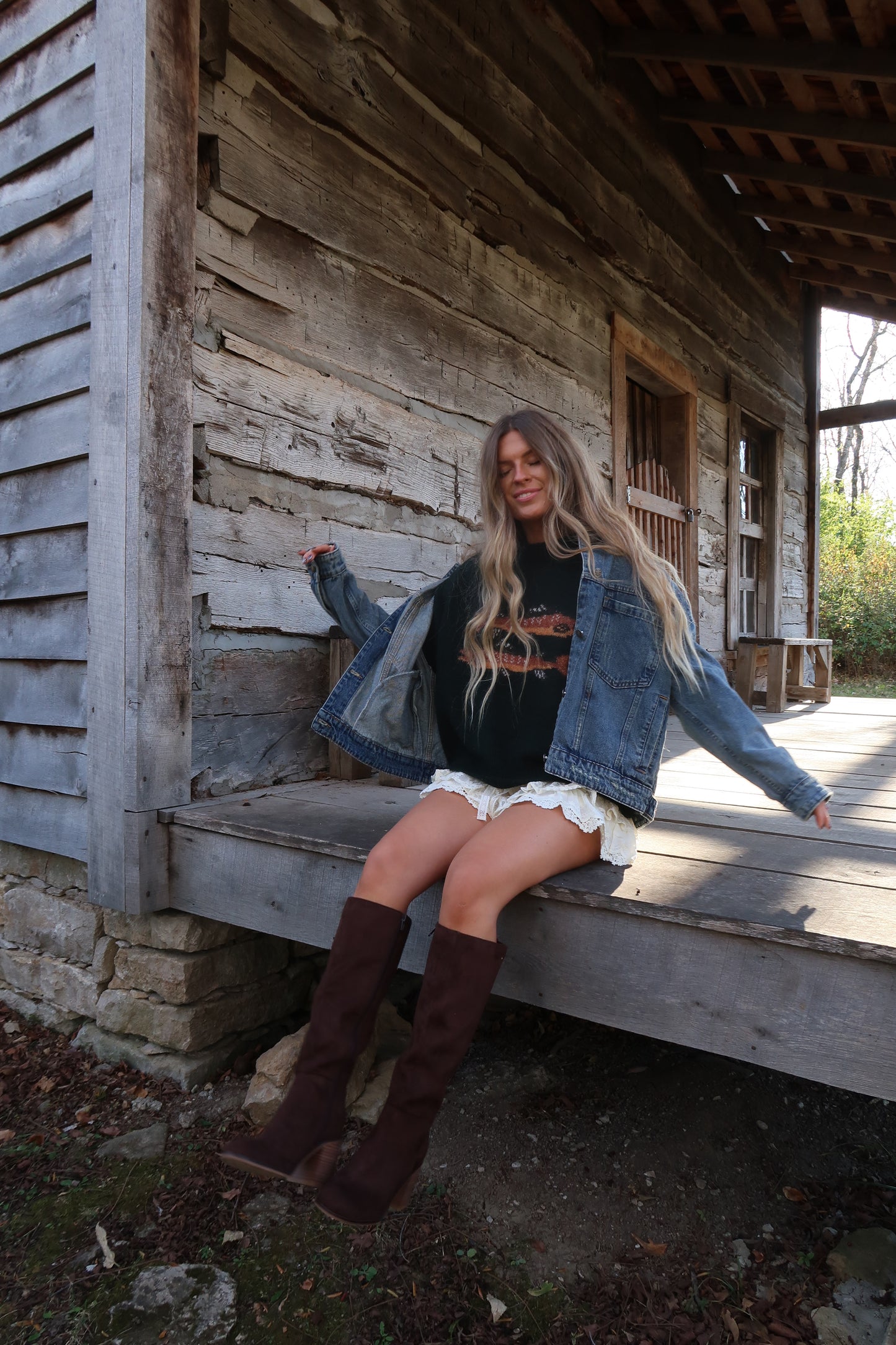 Dark Washed Denim Jacket