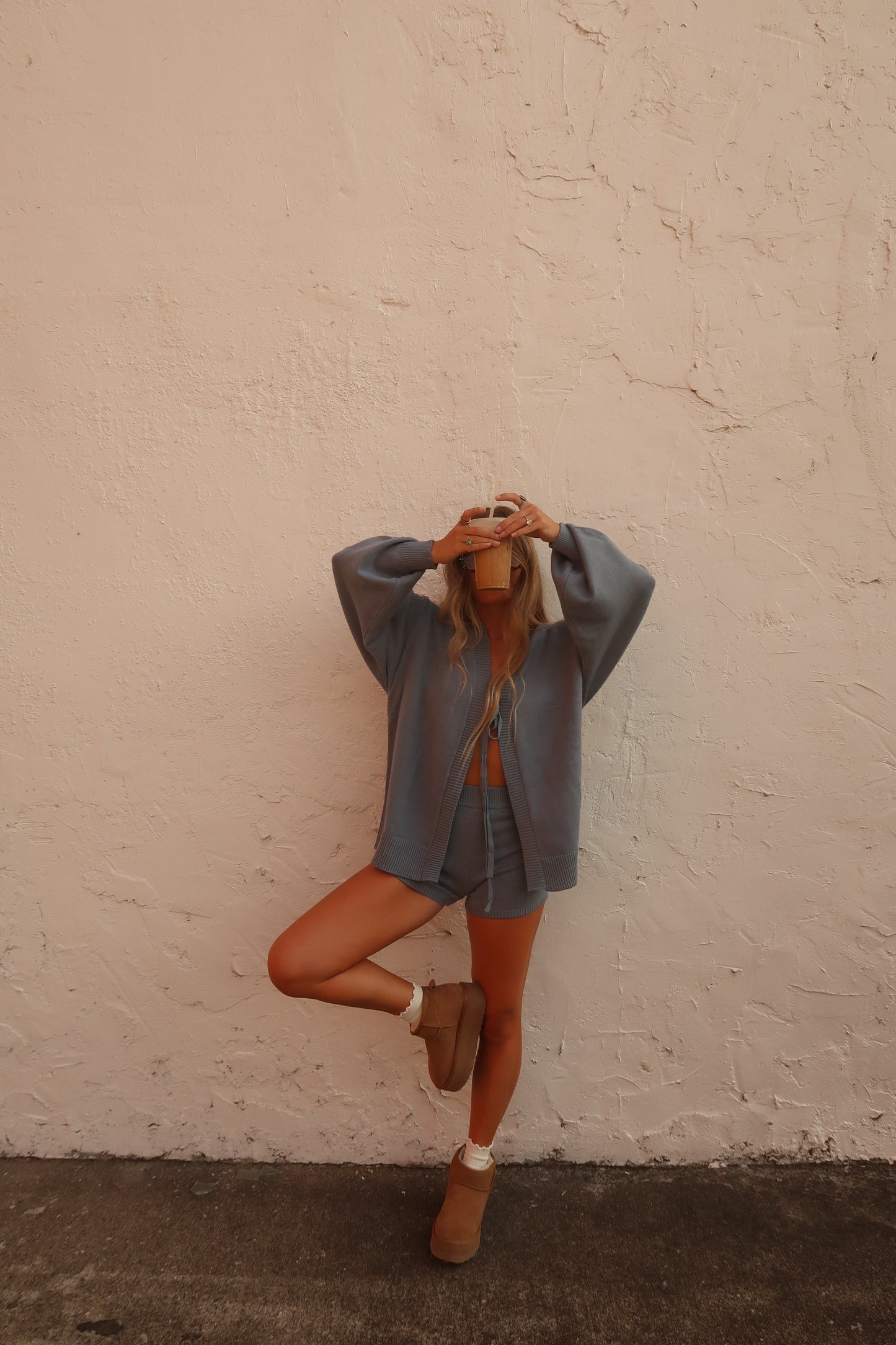 Blueberry Milk Sweater Set