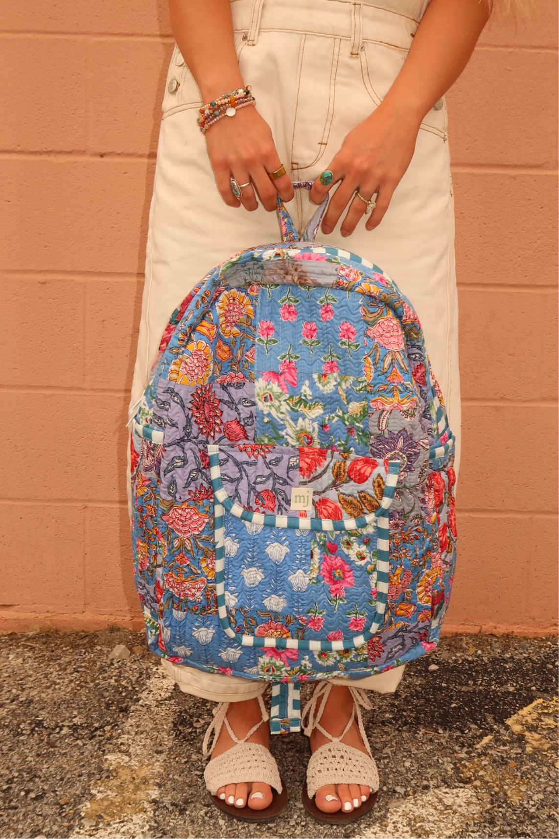 Loretta Quilted Backpack