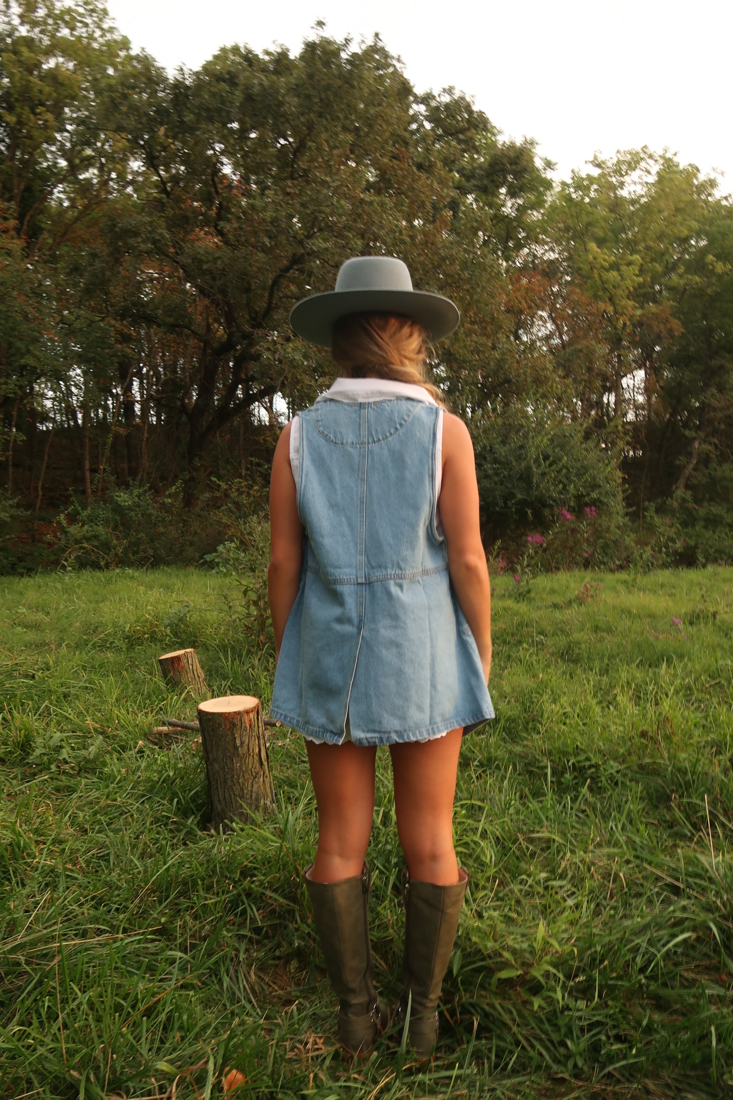 Blue Ridge Denim Vest