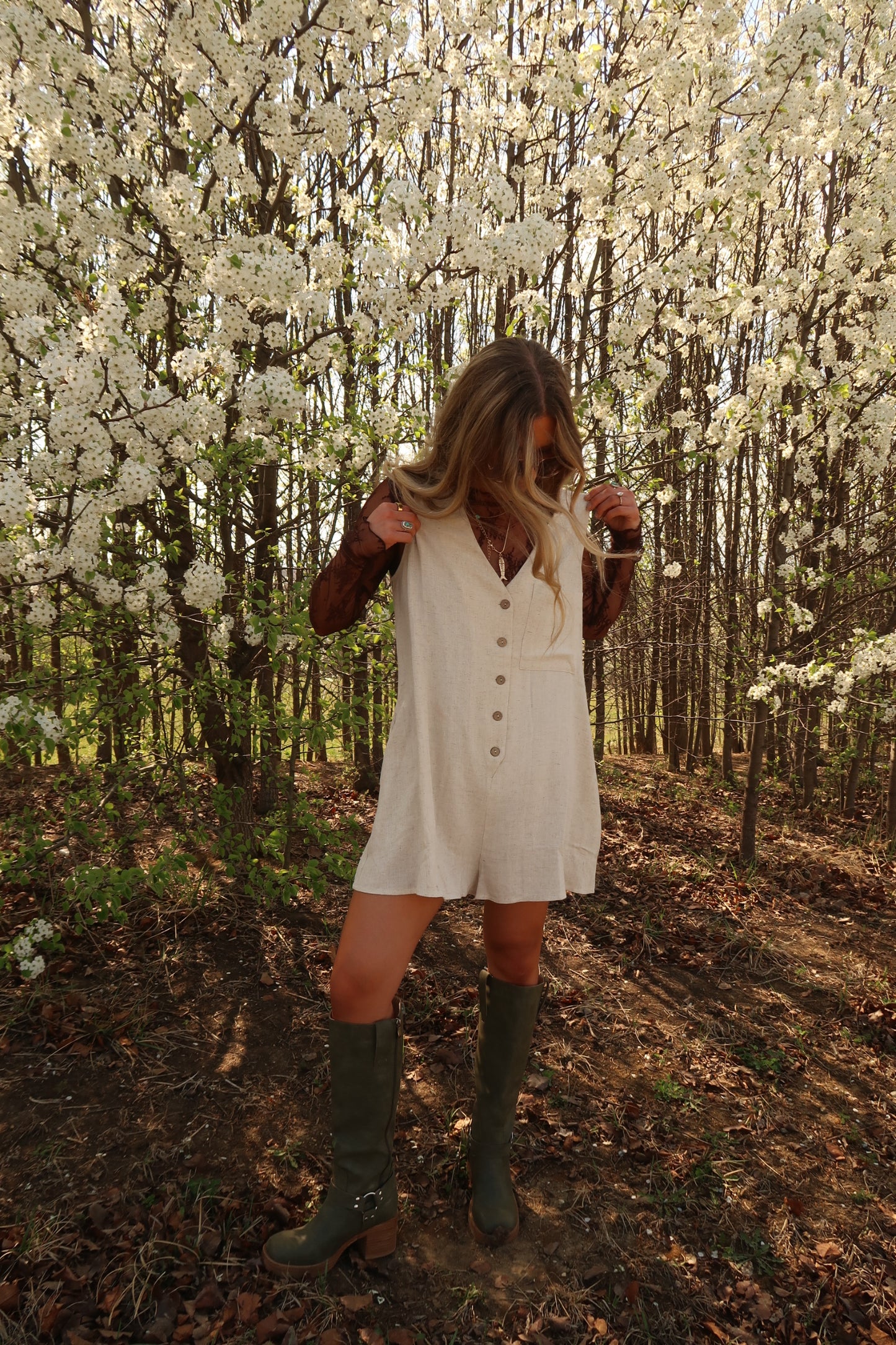 Lenny Linen Romper