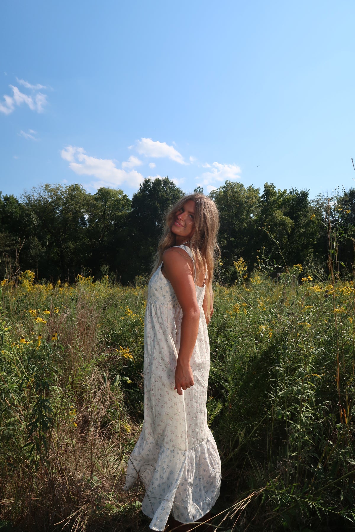 Wildflower Tiered Maxi