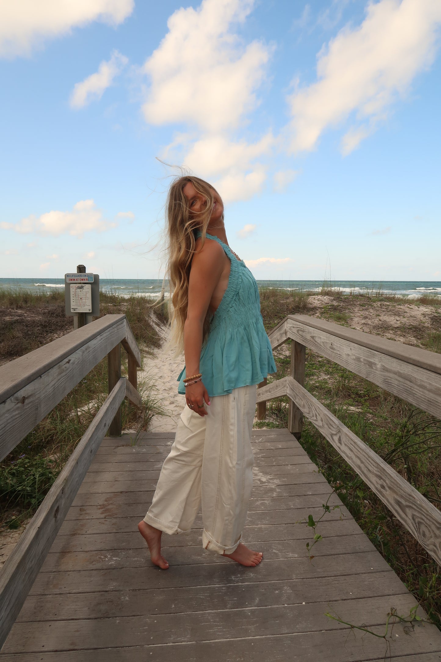 Lagoon Halter Top