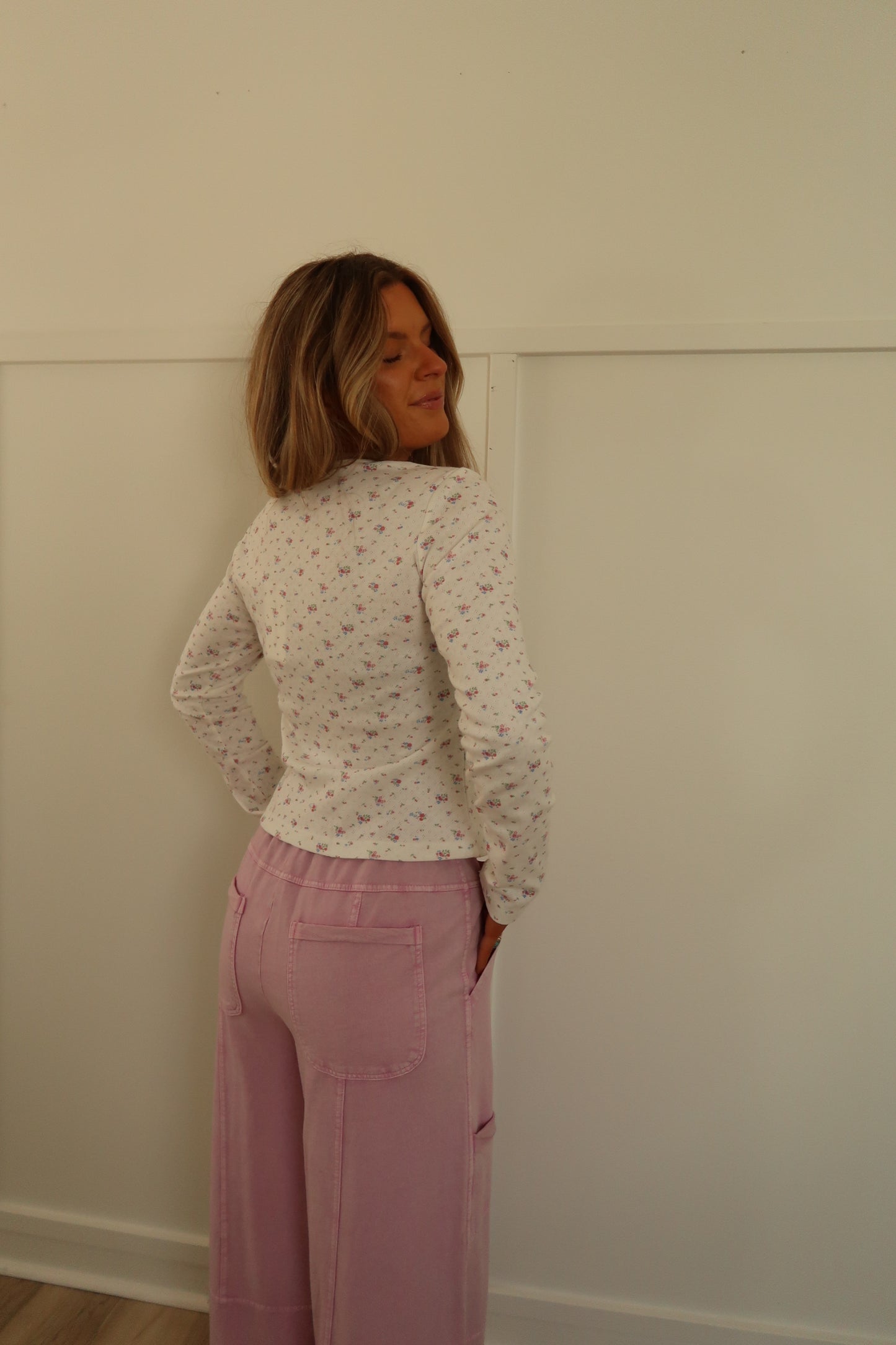 Cottage Cardi Top