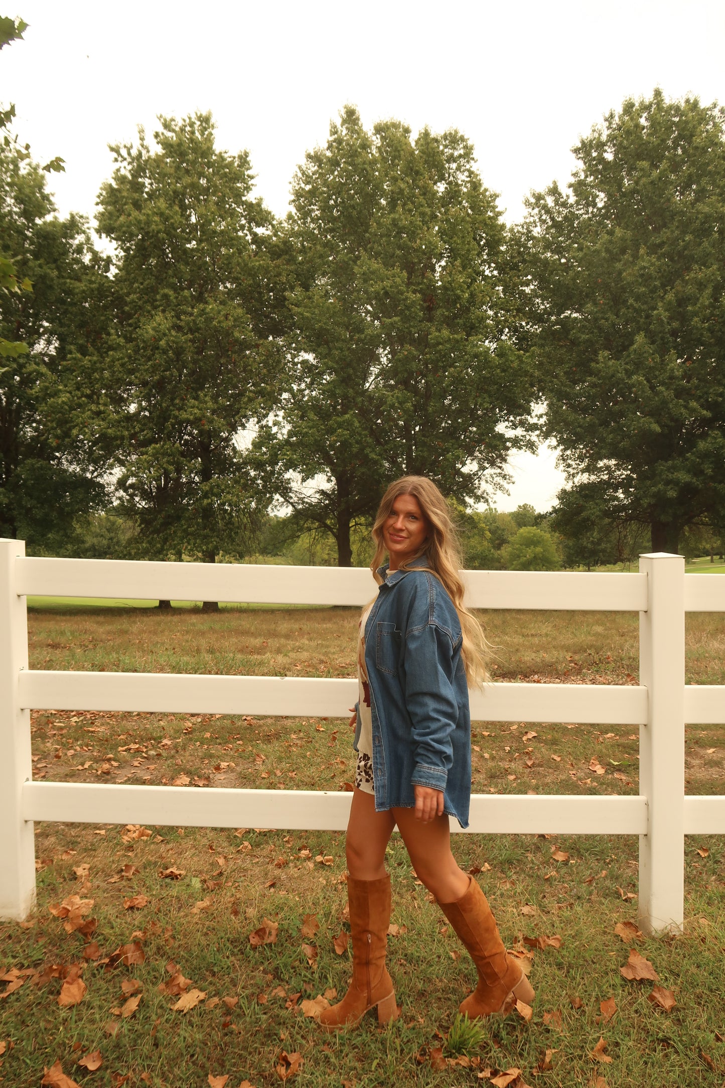 Hunter Denim Top