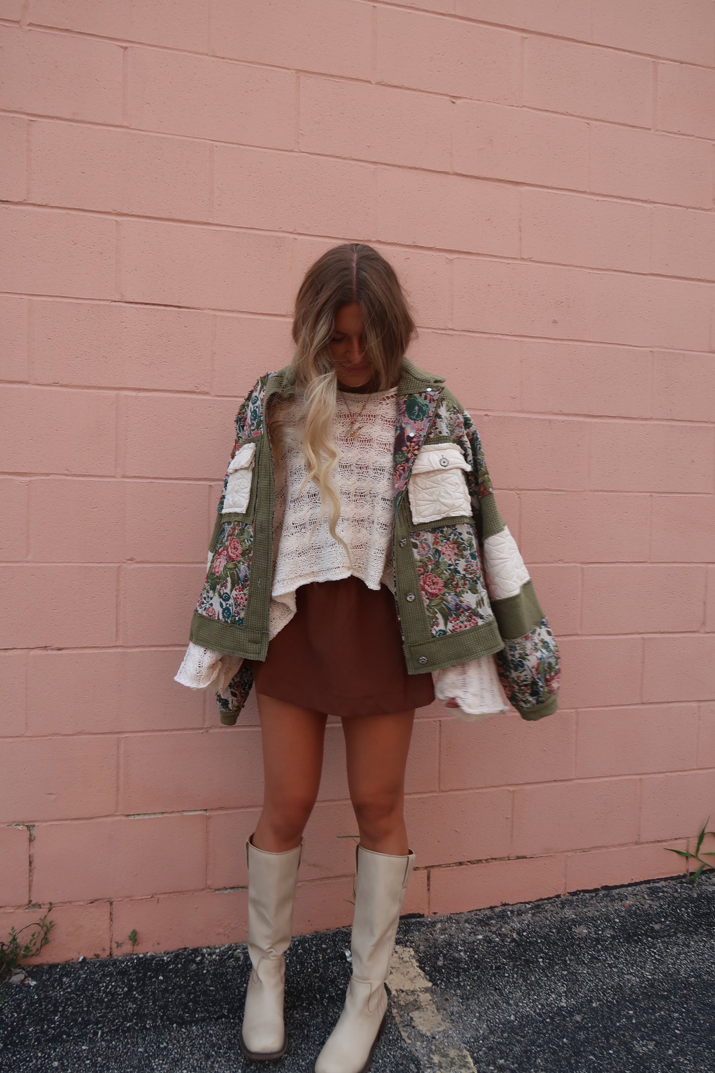 Bowie Floral Patchwork Jacket