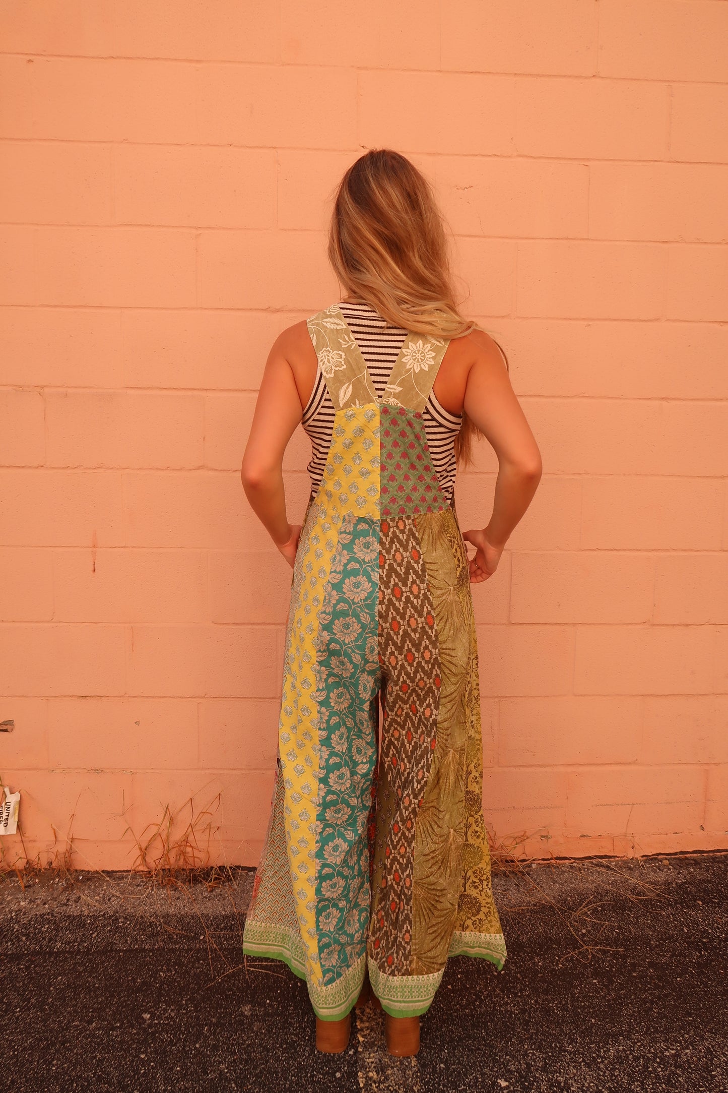 Susie Patchwork Overalls