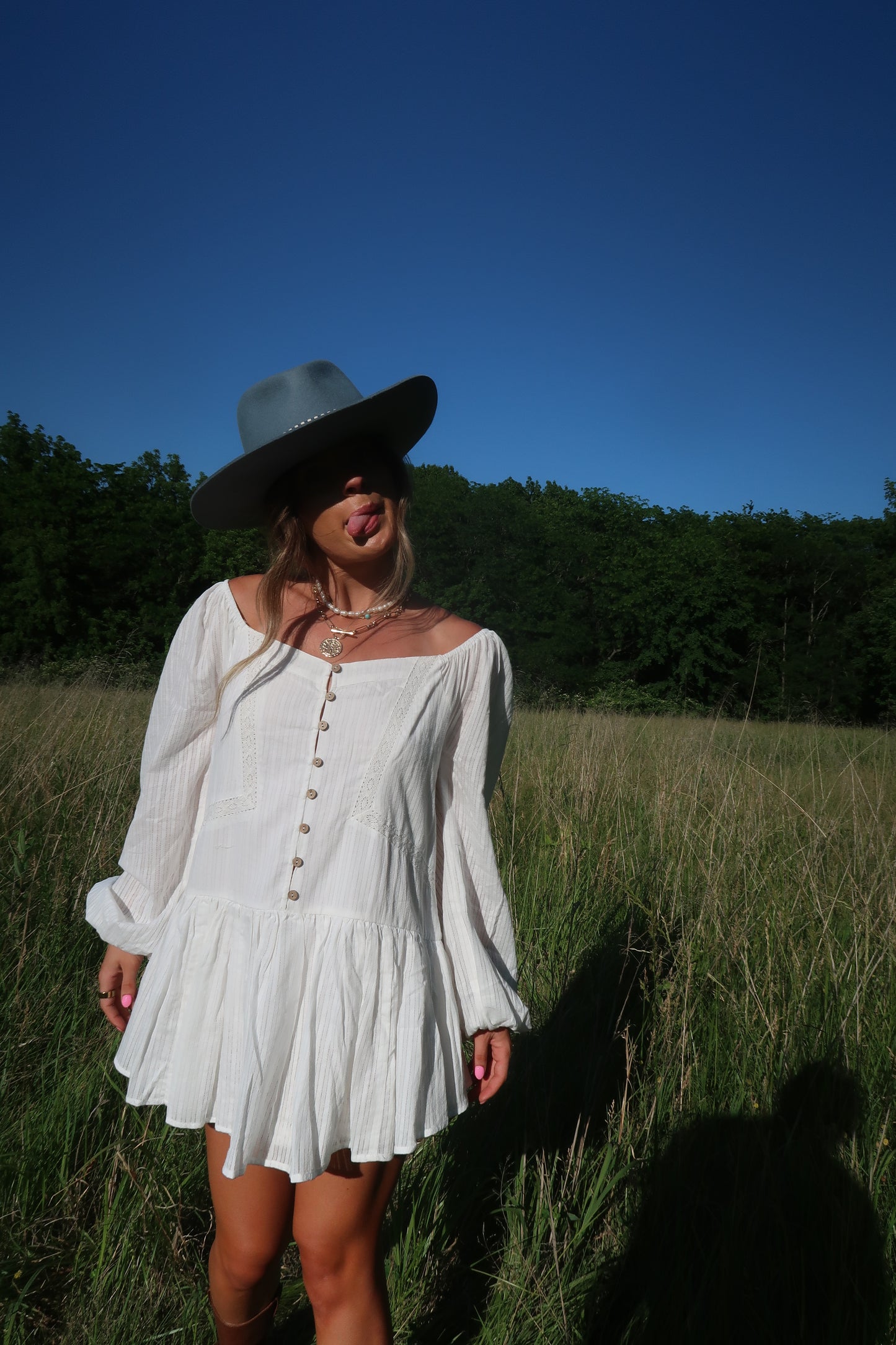 White Seabreeze Romper