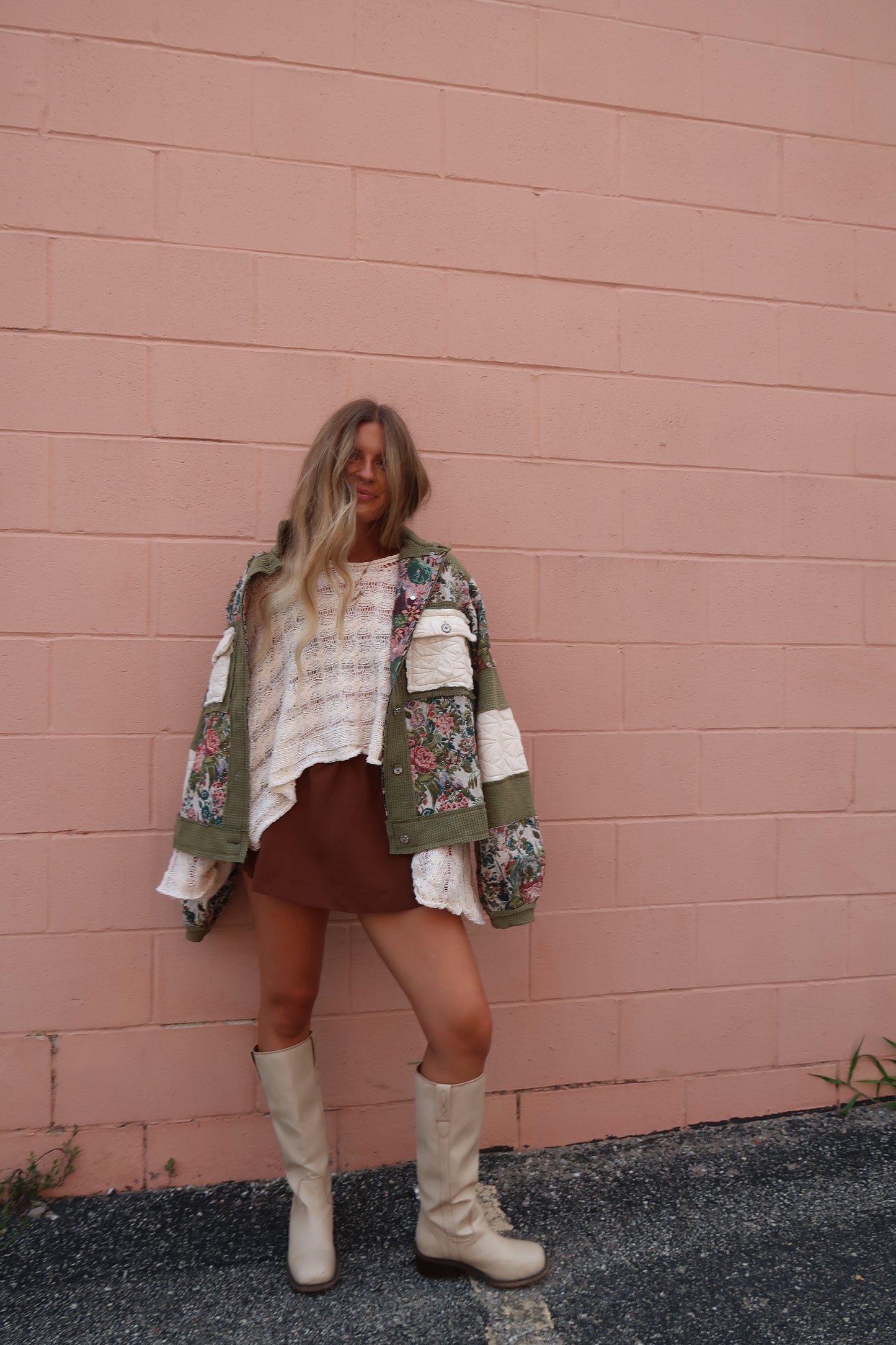 Bowie Floral Patchwork Jacket