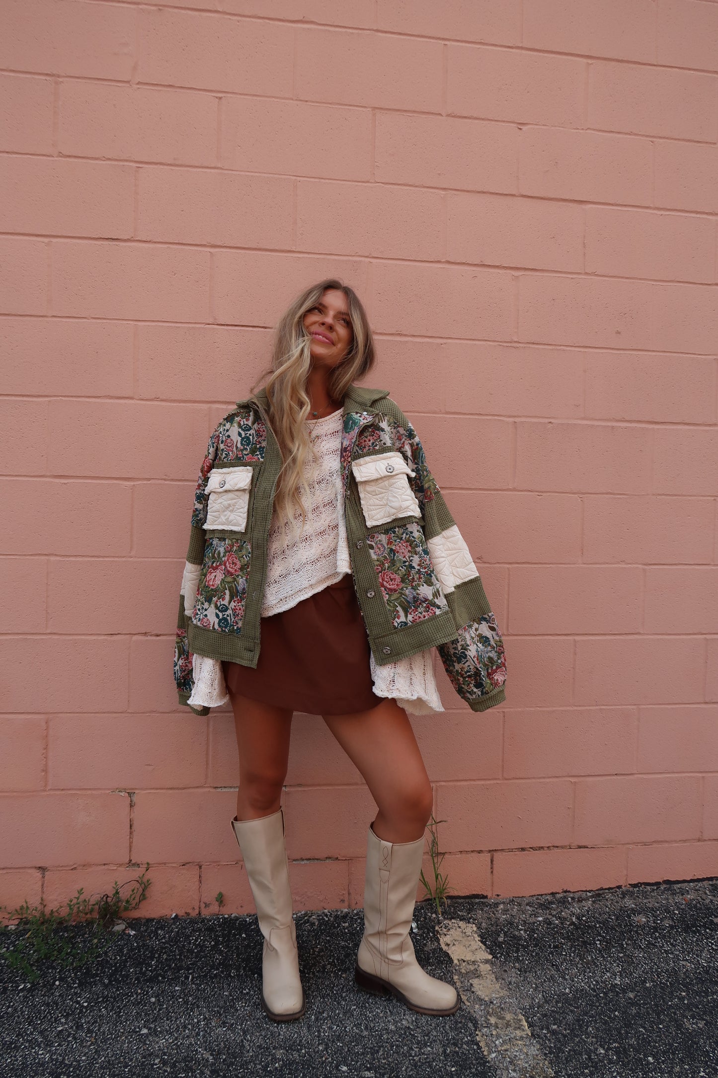 Bowie Floral Patchwork Jacket