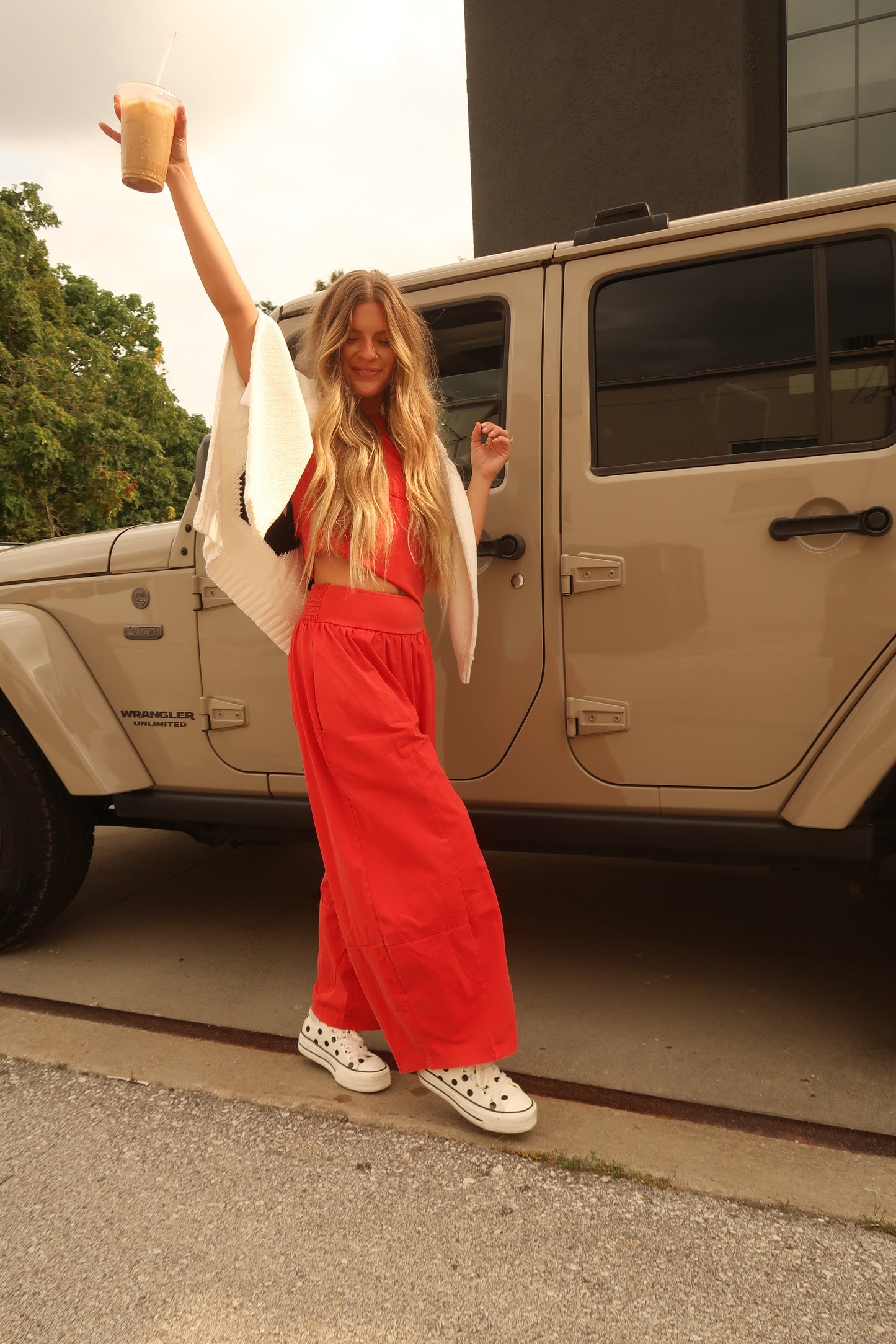 Red On the Go Set