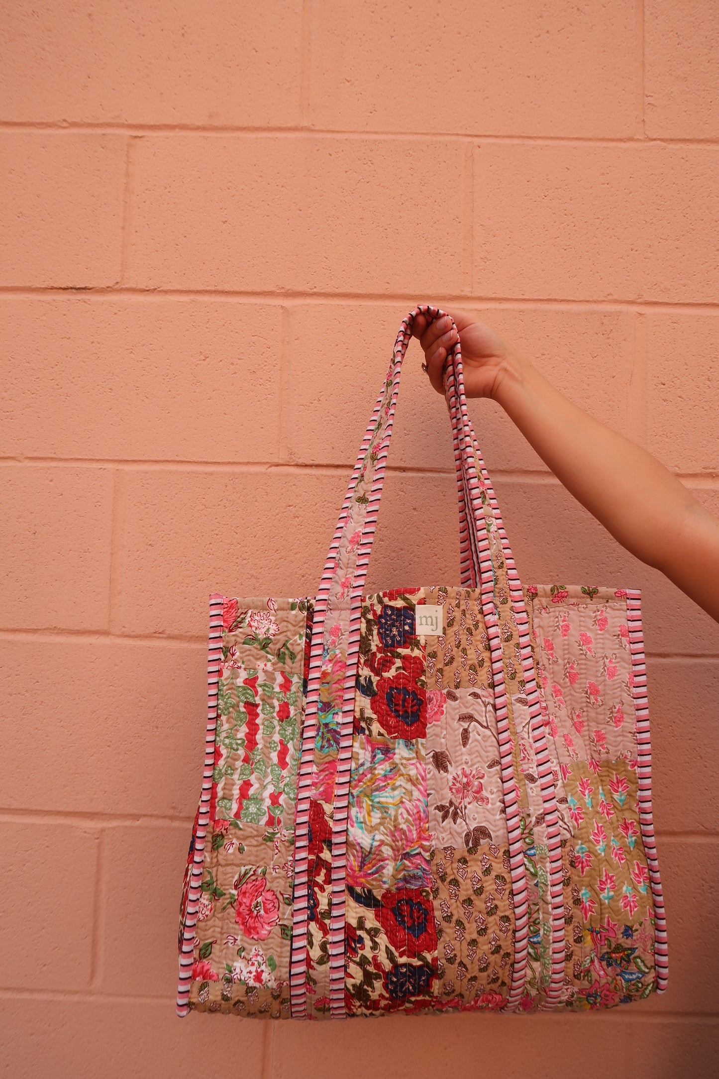 Willa Quilted Tote Bag