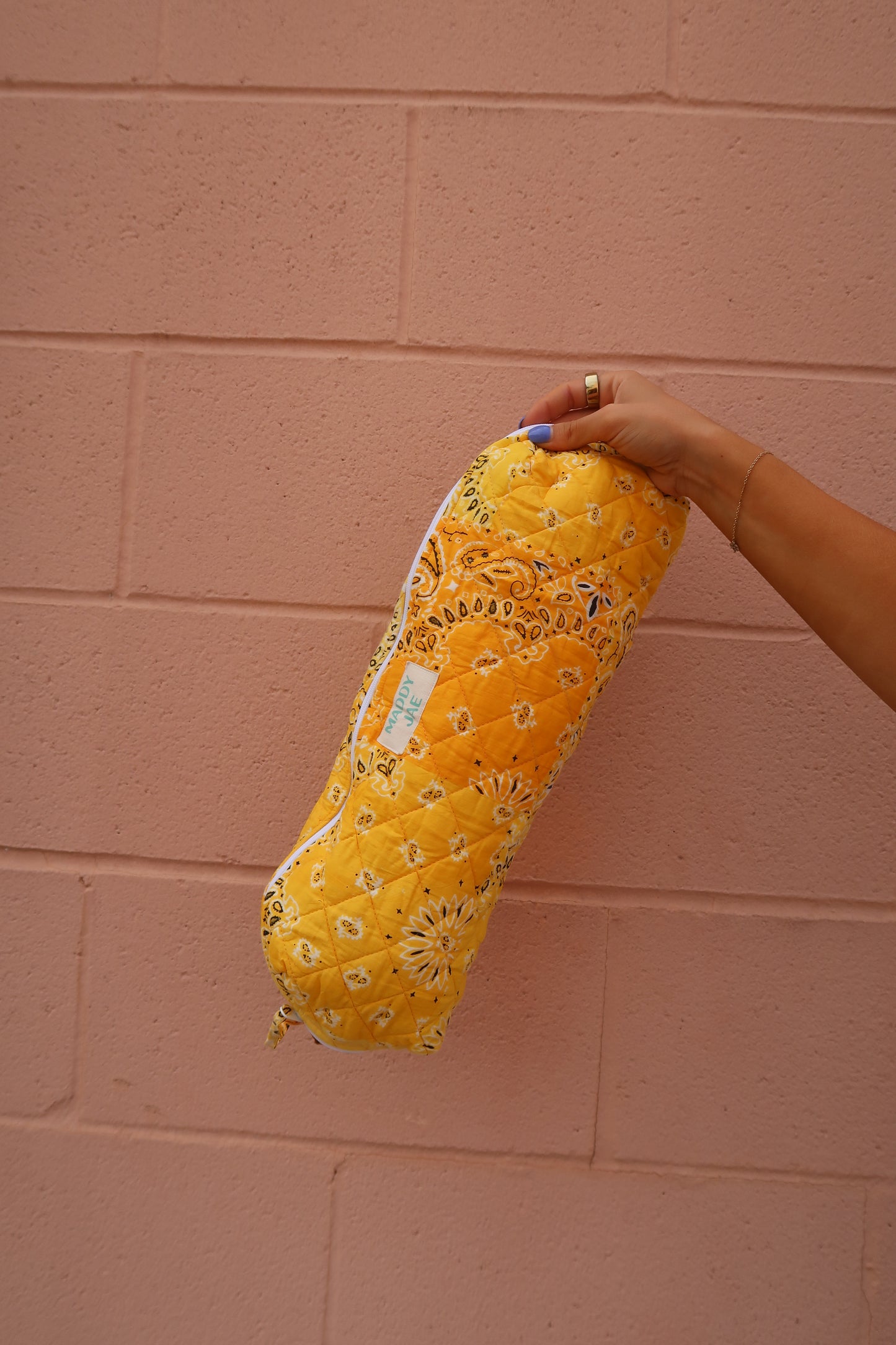 Sunny Quilted Hot Tools Pouch