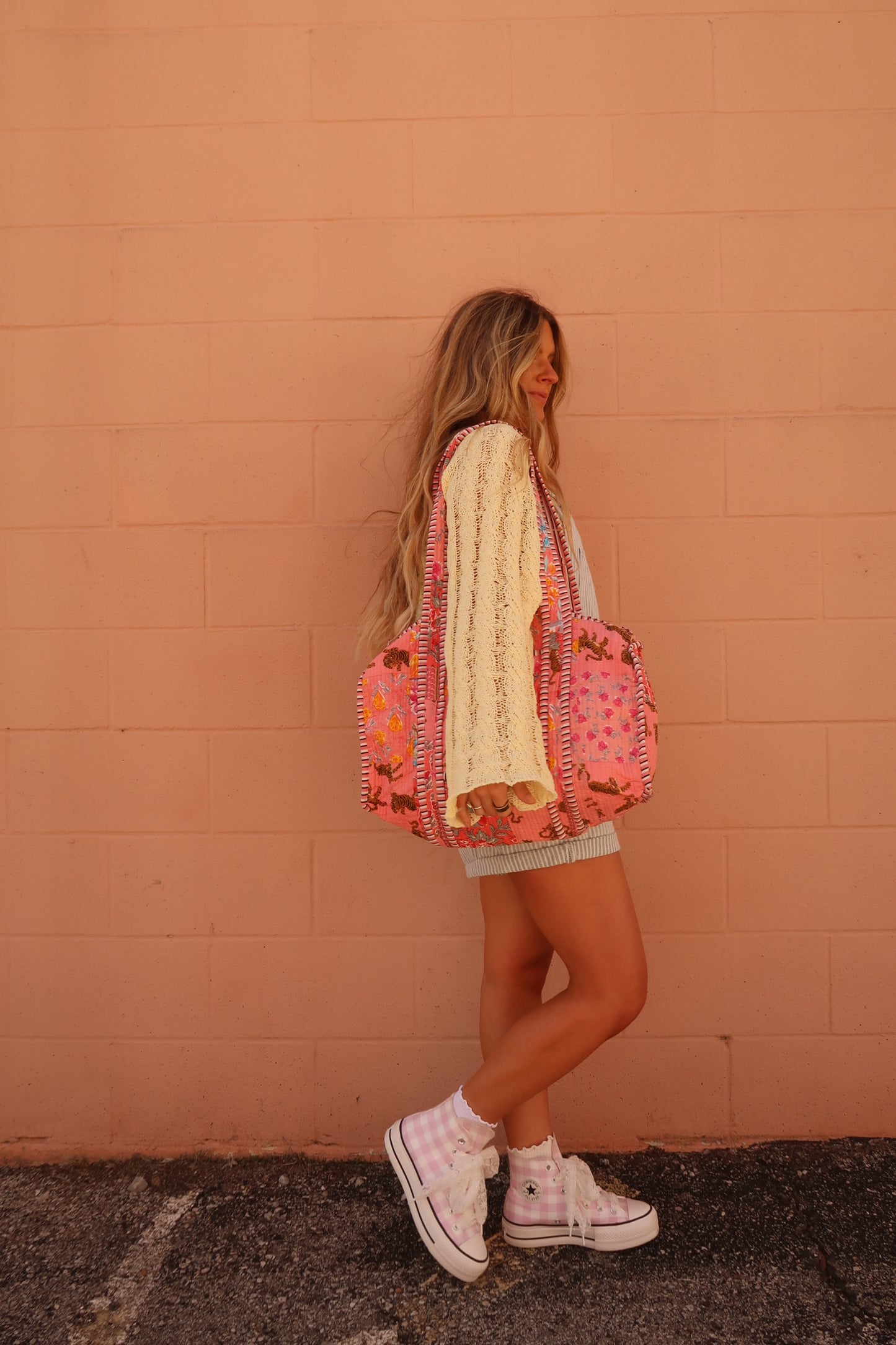 Debbie Quilted Duffle Bag