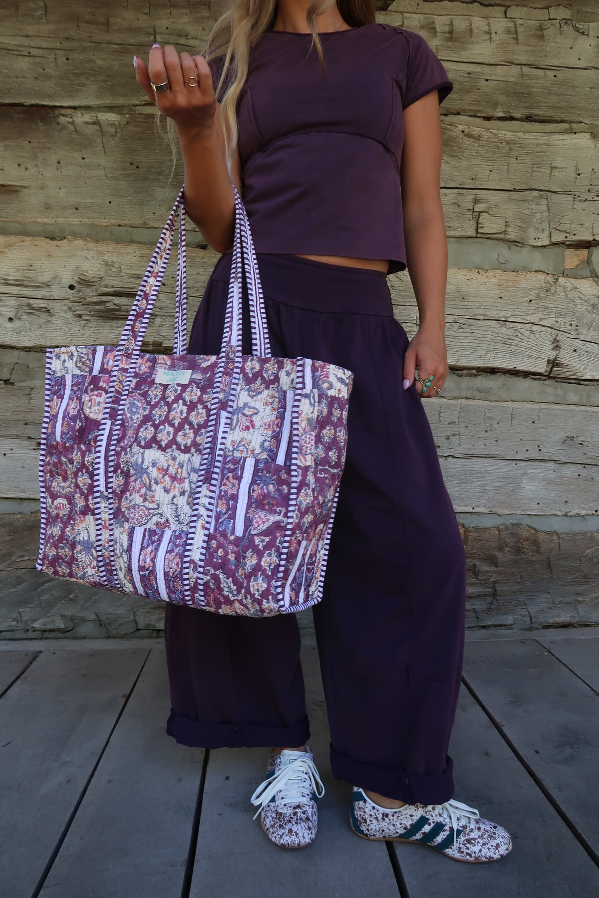 Millie Quilted Tote Bag