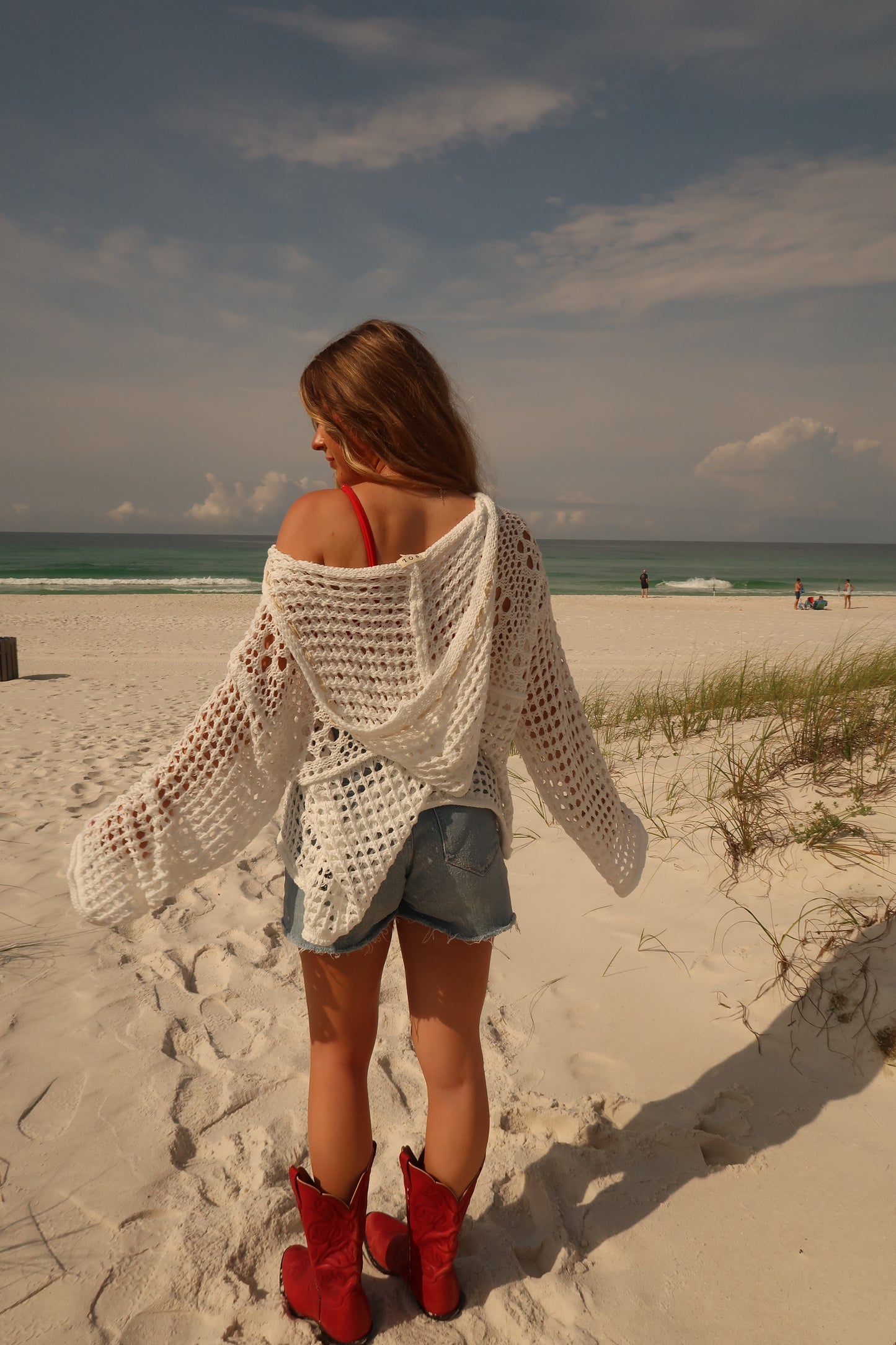 Red, White, and Tide Sweater