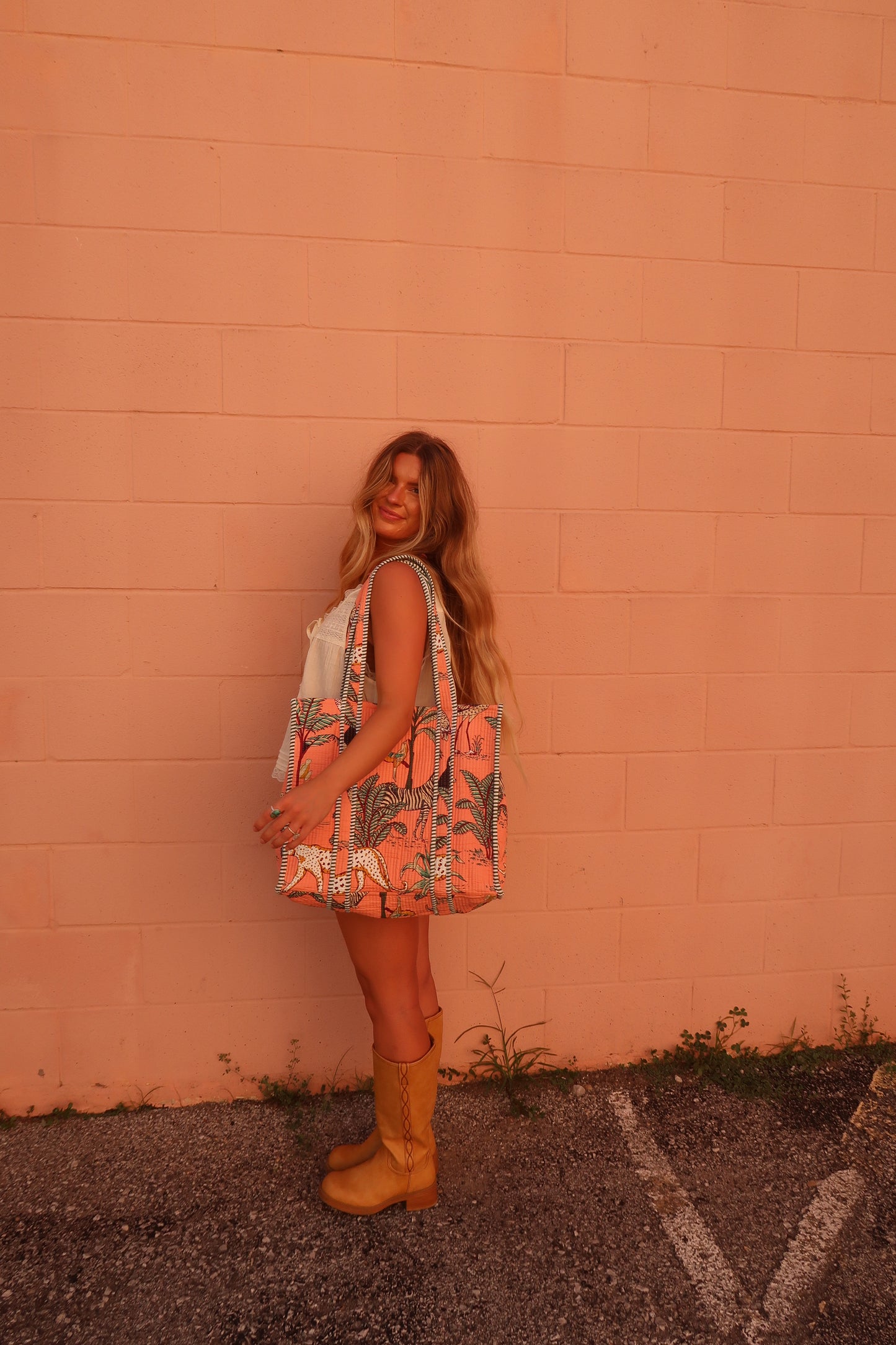 Diego Quilted Tote Bag