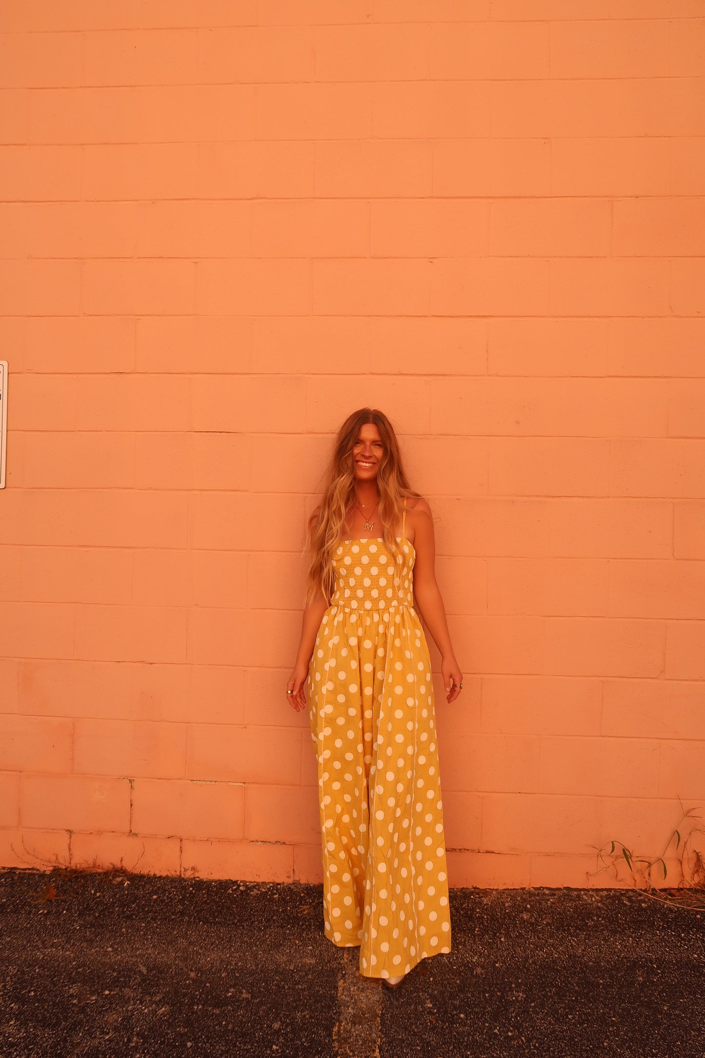 Yellow Dot Jumper