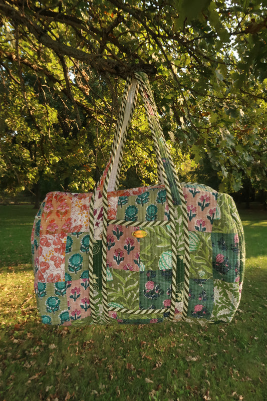 Hattie Quilted Duffle Bag