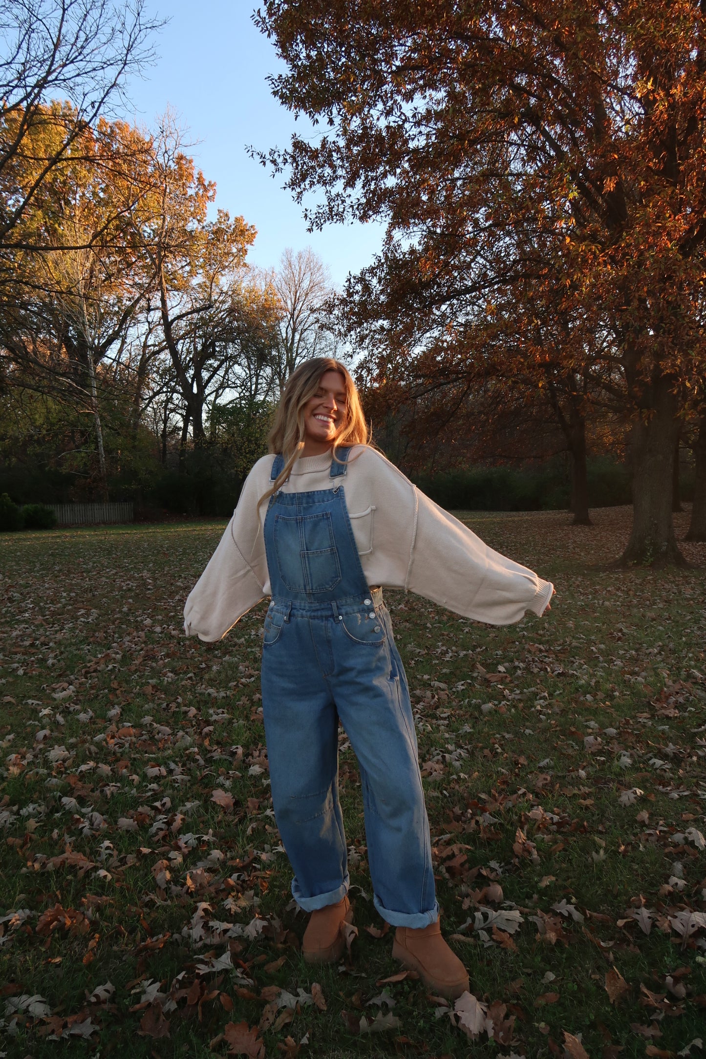 Benny Barrel Leg Overalls