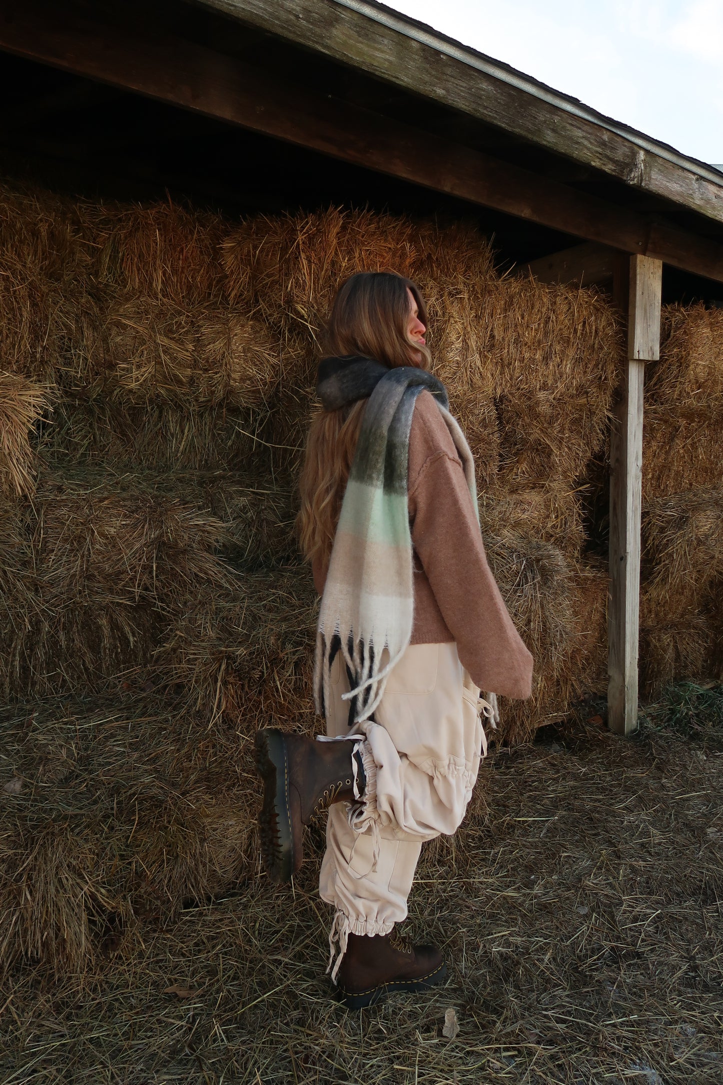 Rooted in Cozy Scarf