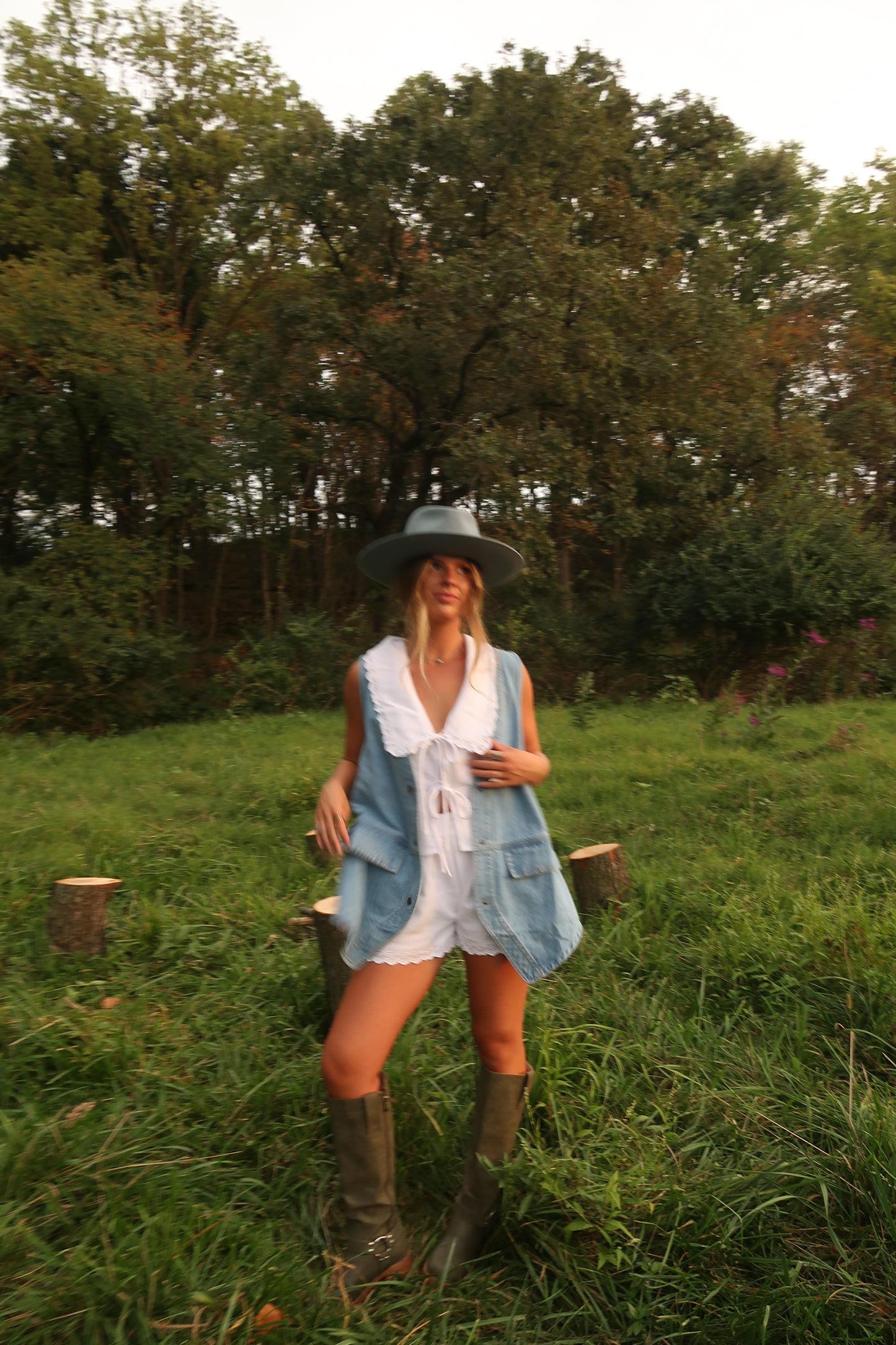 Blue Ridge Denim Vest