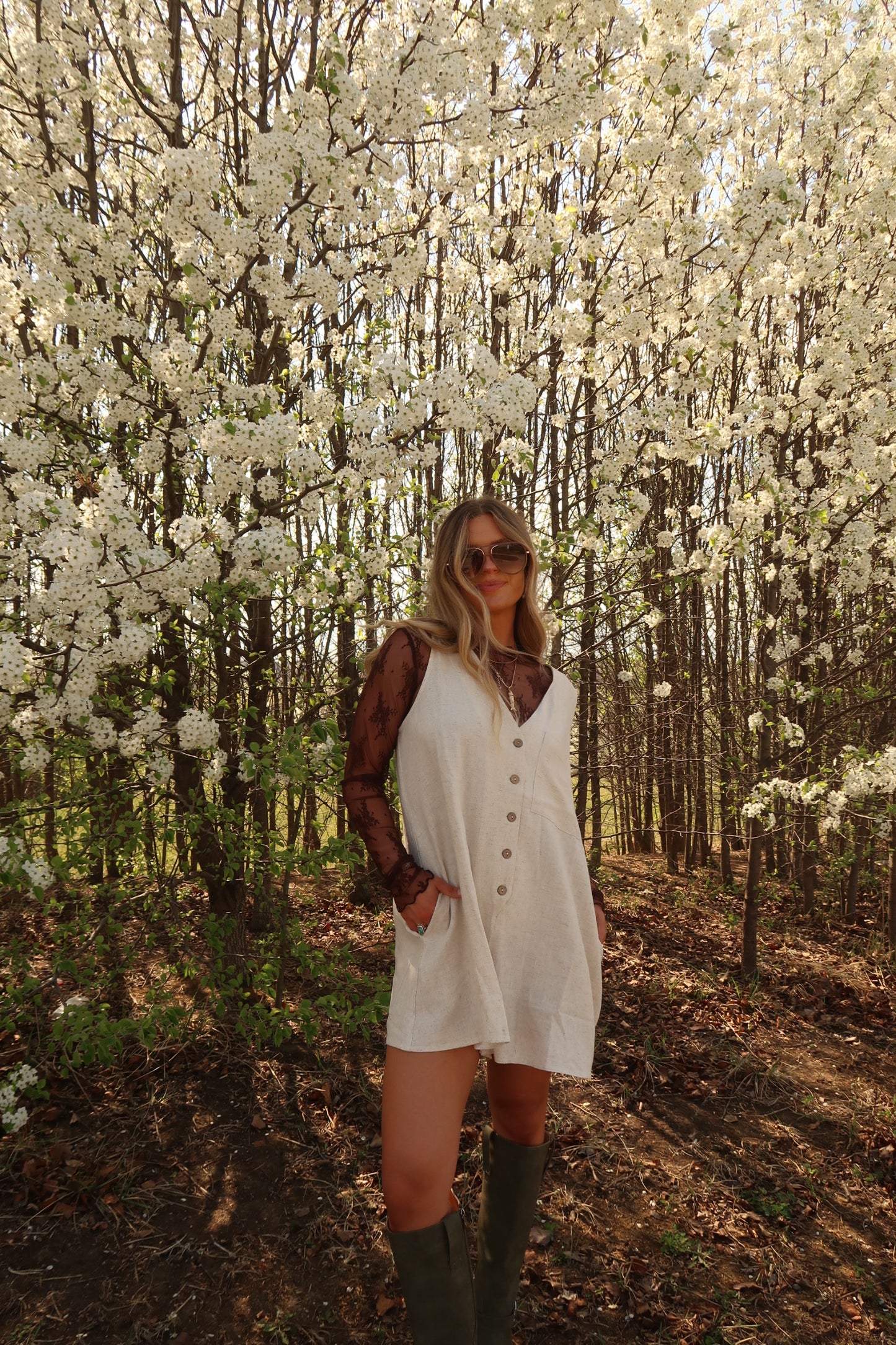 Lenny Linen Romper