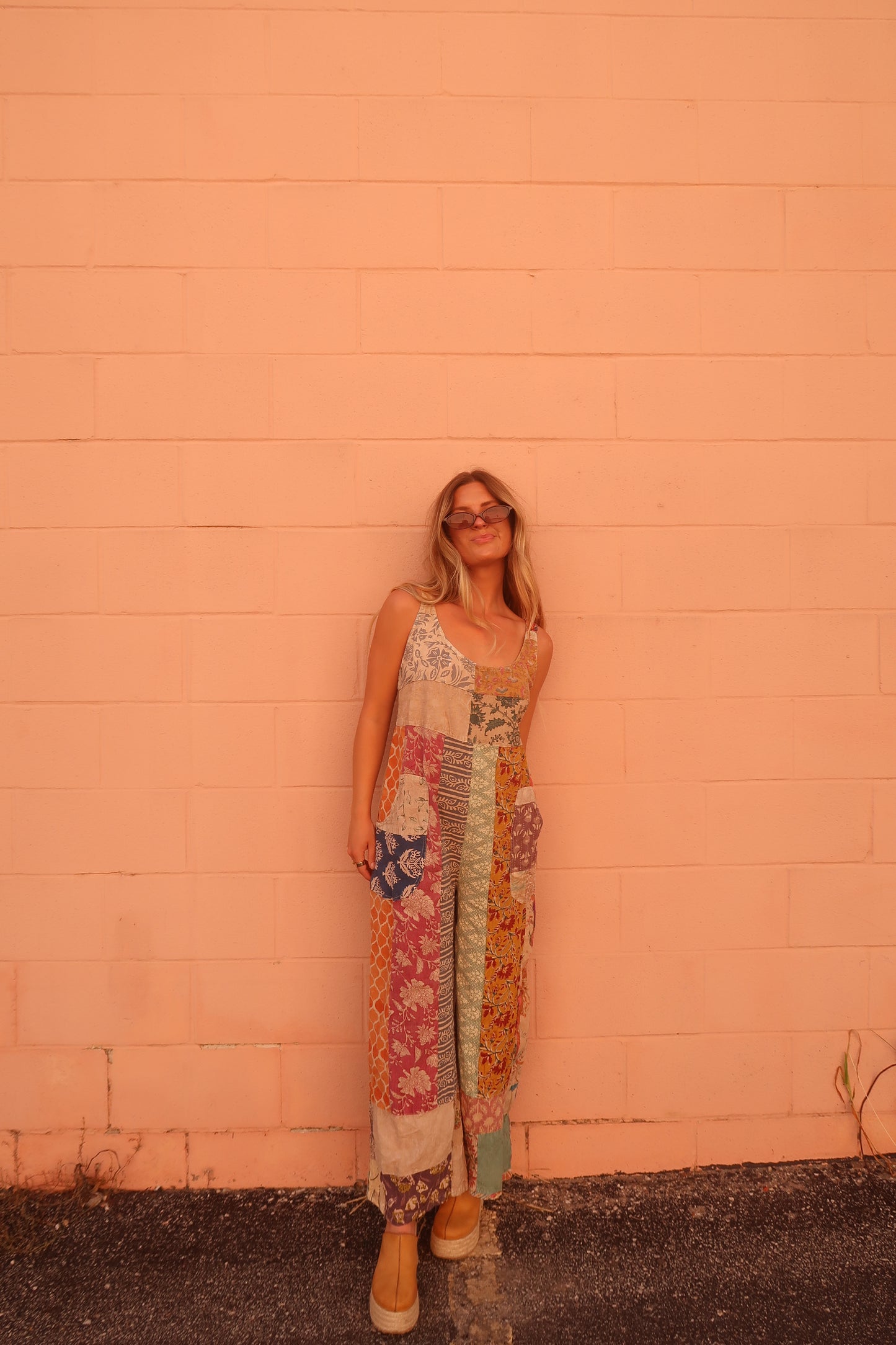 Riley Patchwork Jumpsuit
