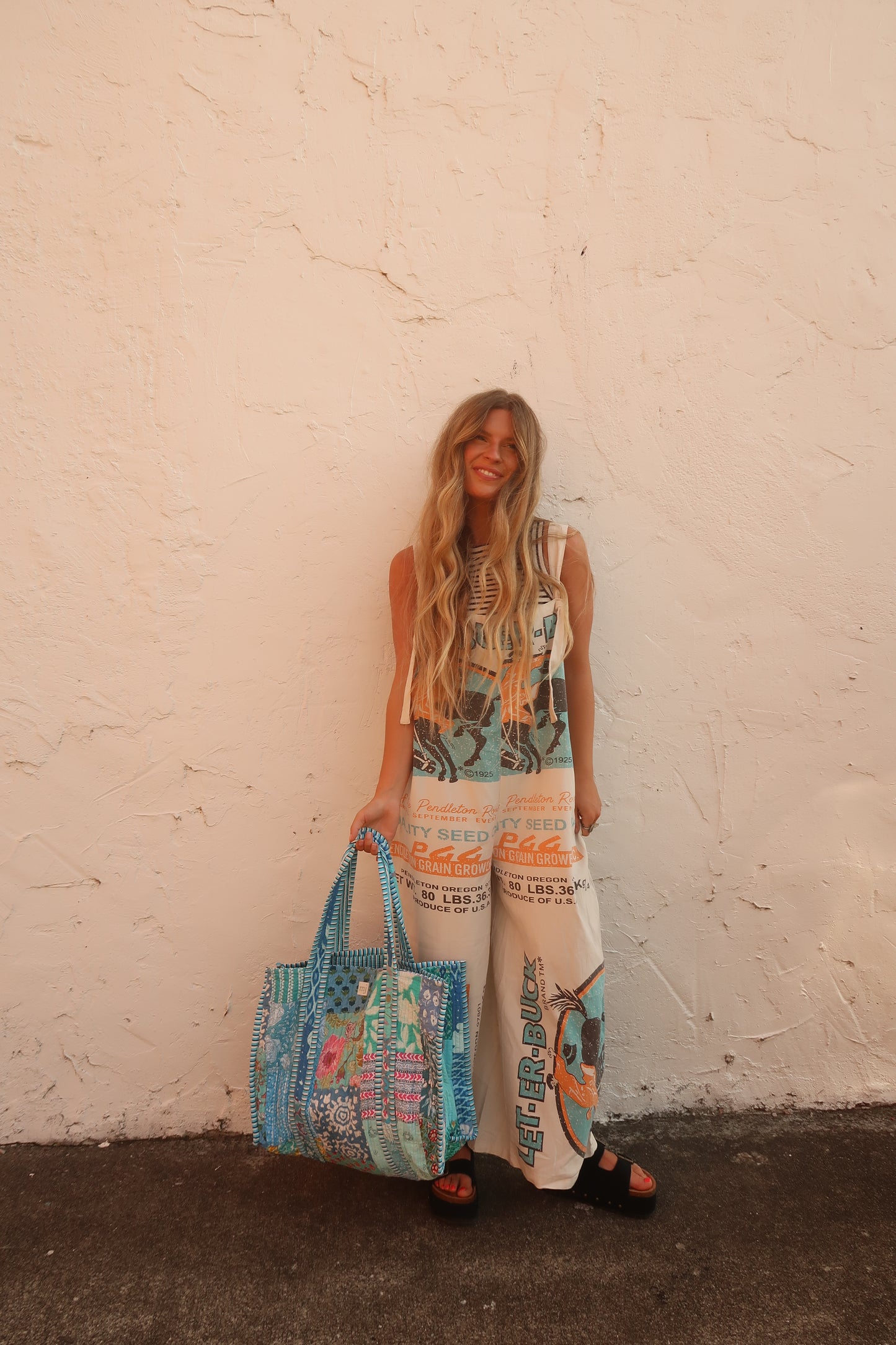 Eleanor Quilted Tote Bag