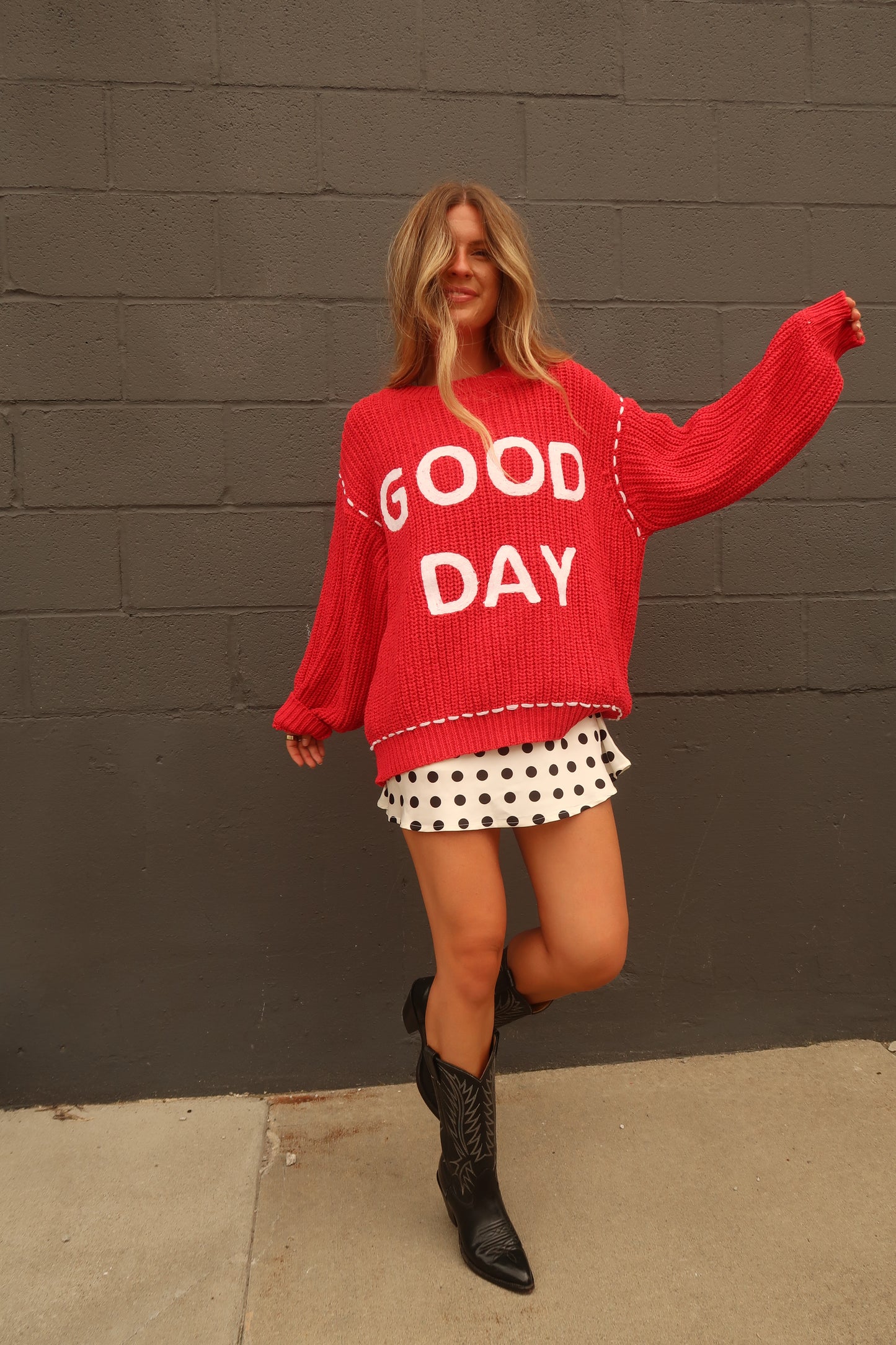 Polly Polka Dot Skirt