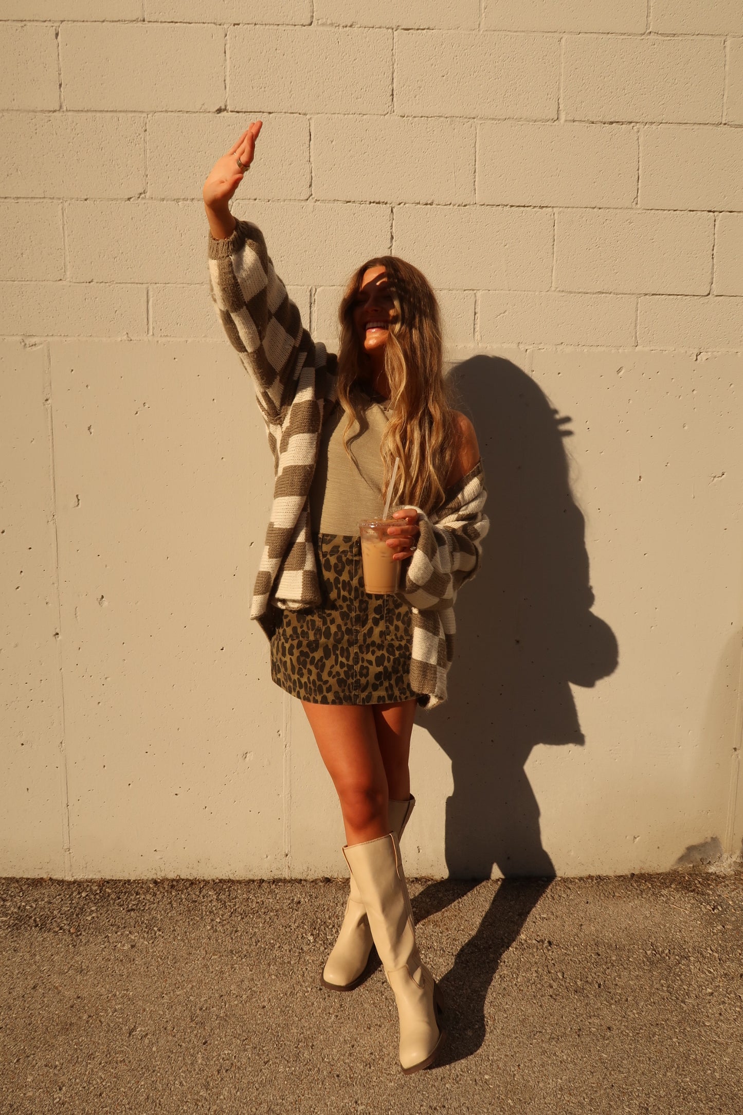 Feel Good Leopard Skirt