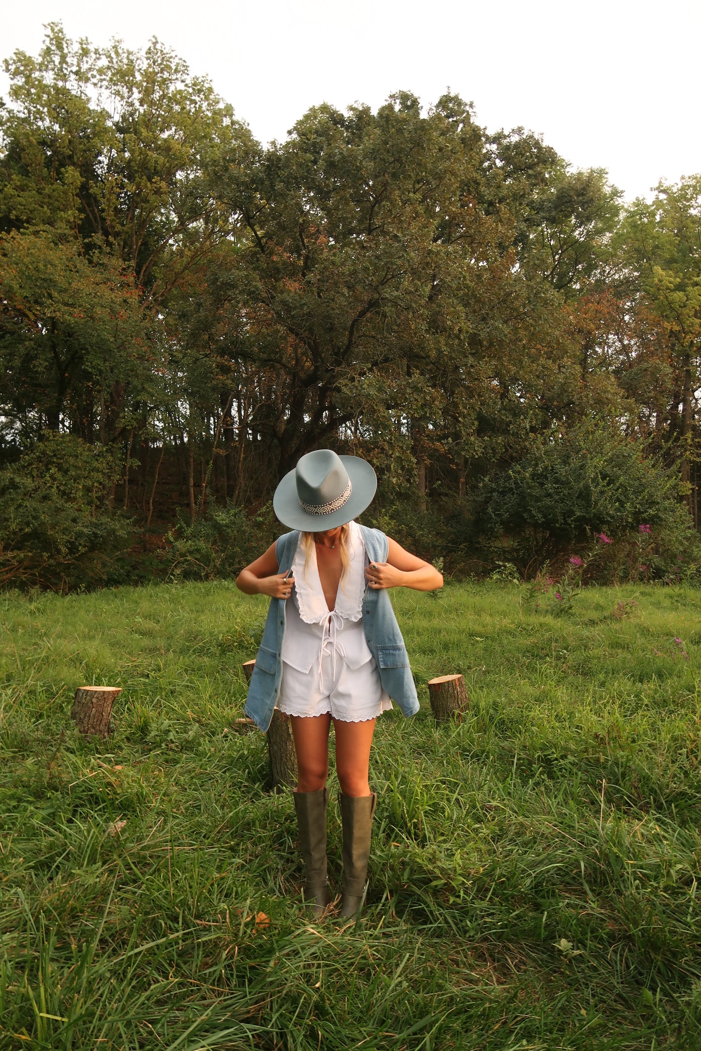 Blue Ridge Denim Vest