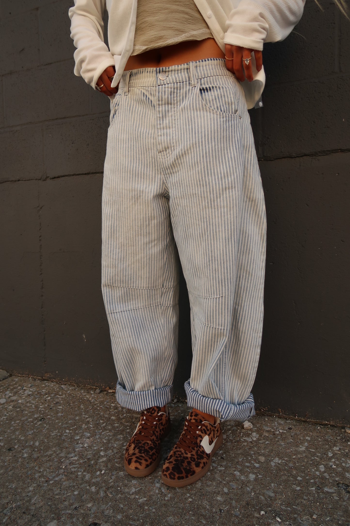 Coastal Dreaming Barrel Jeans