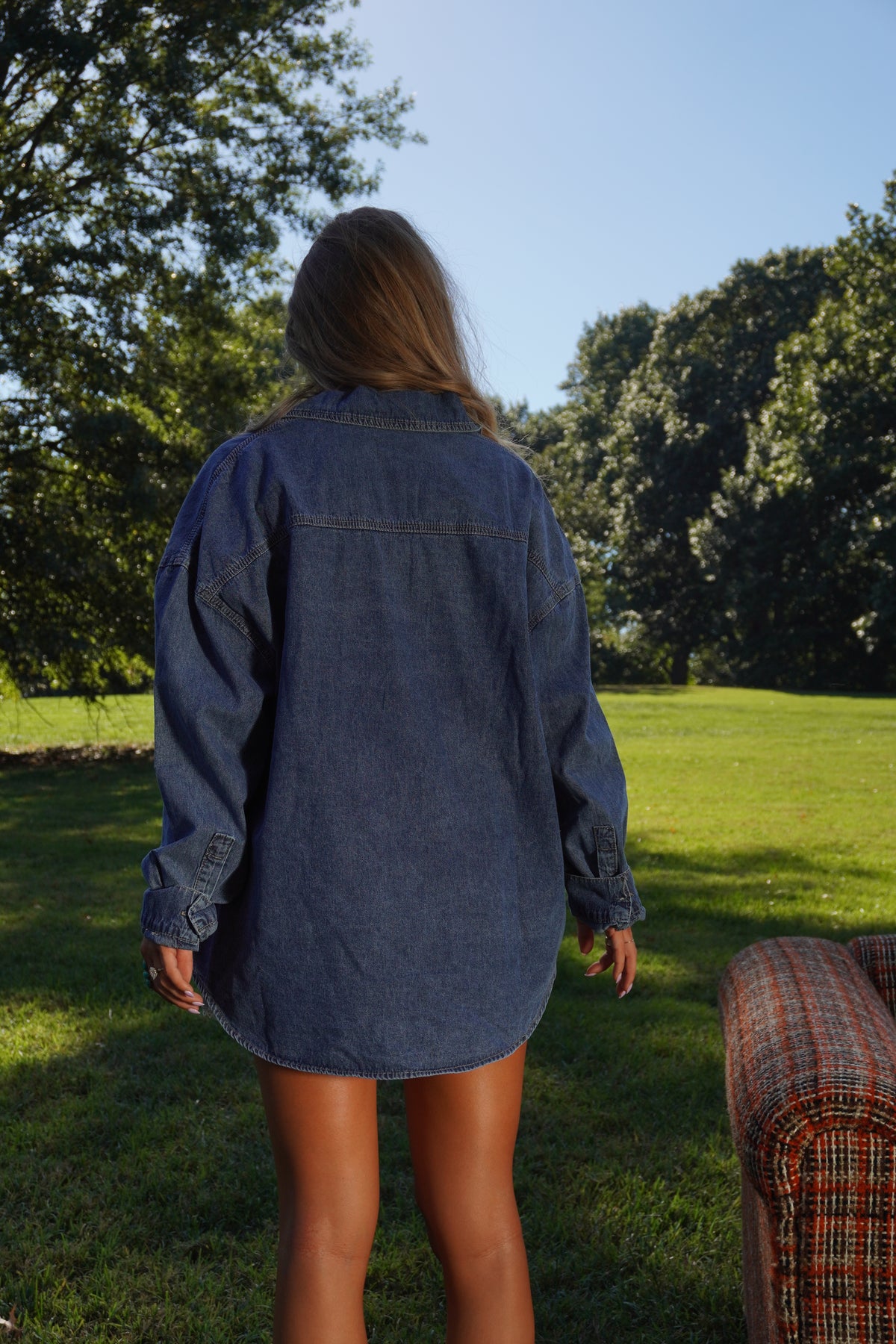 Geller Denim Top