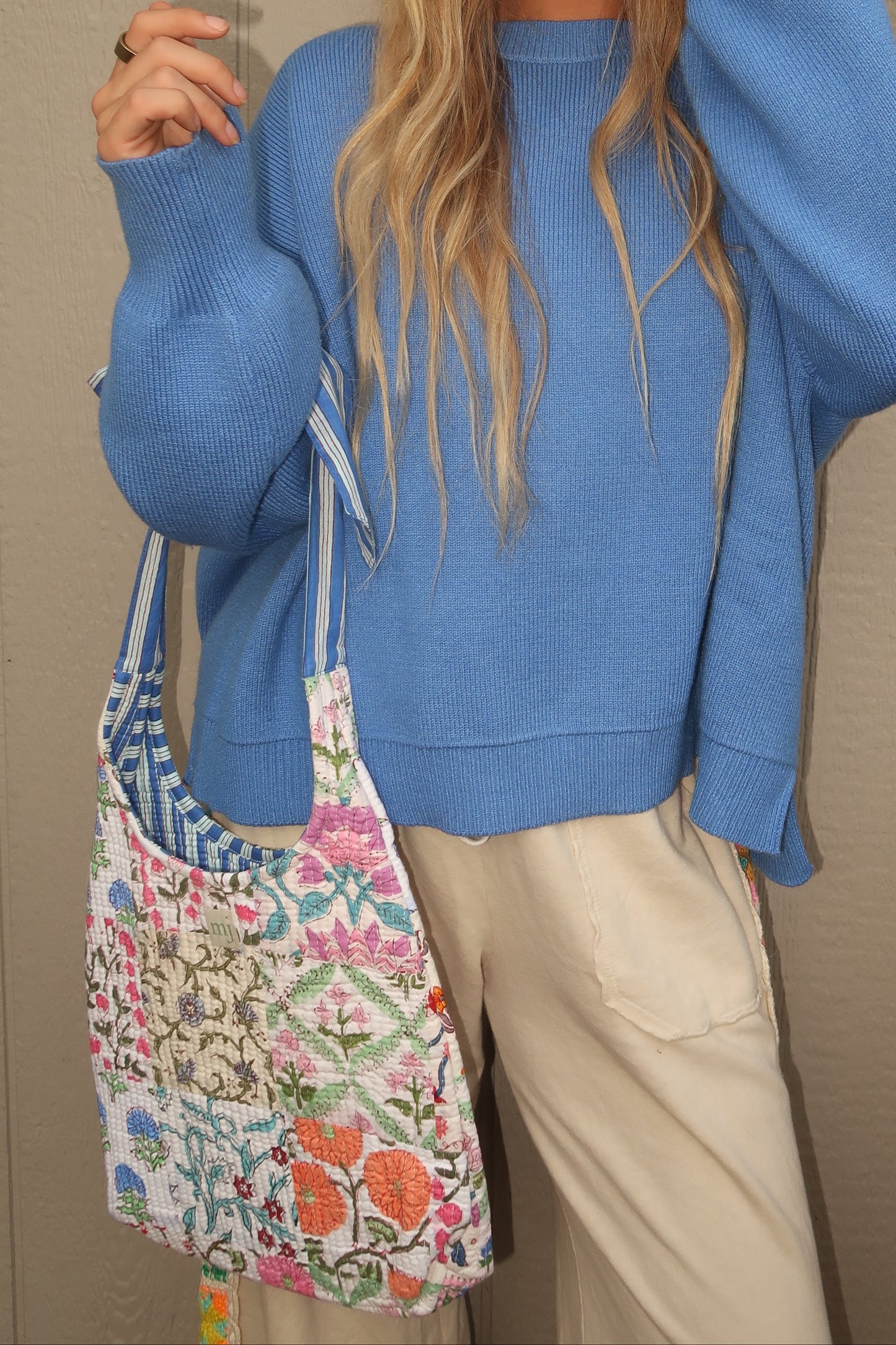 Lenny Quilted Bow Purse
