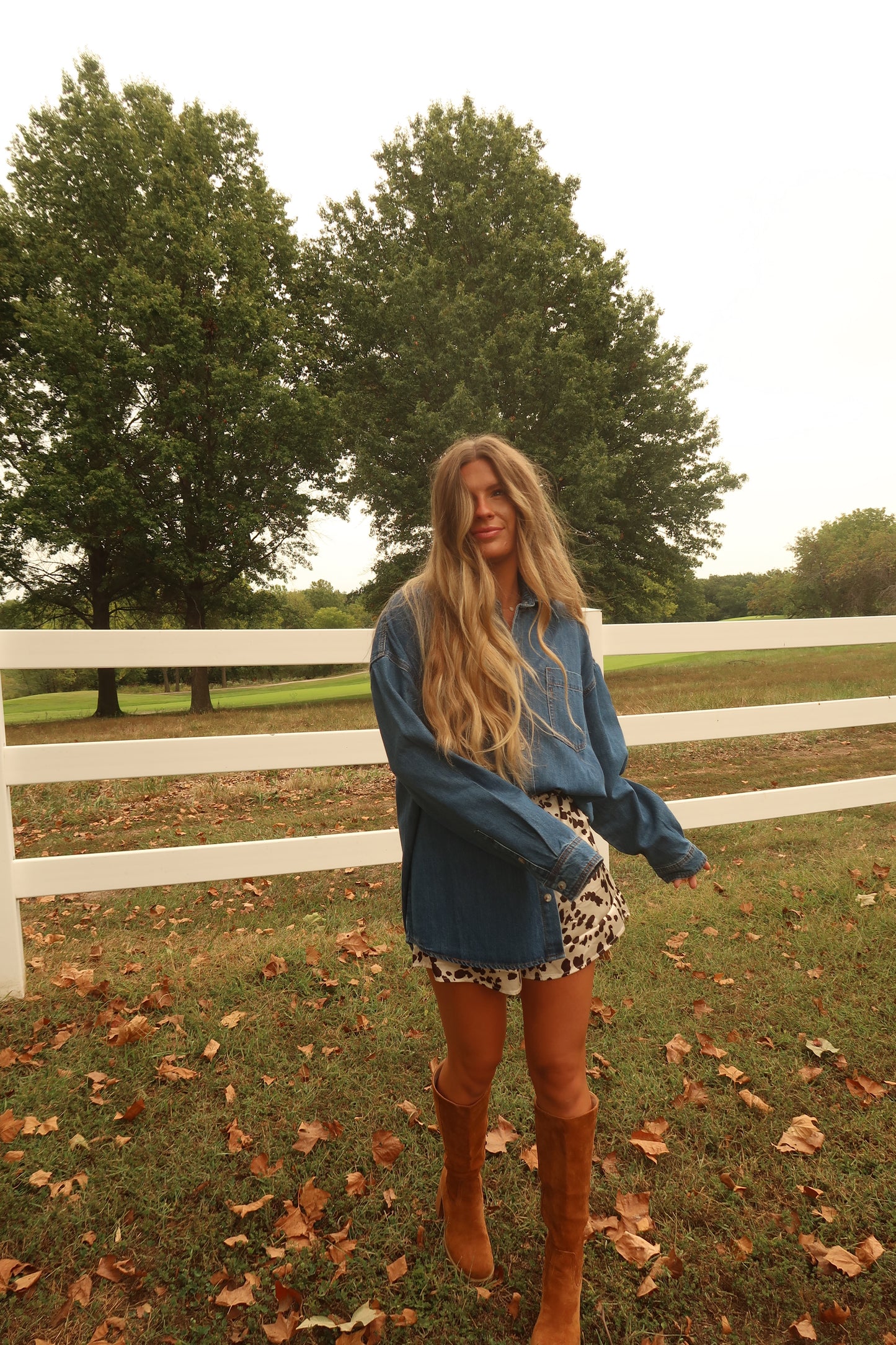 Hunter Denim Top