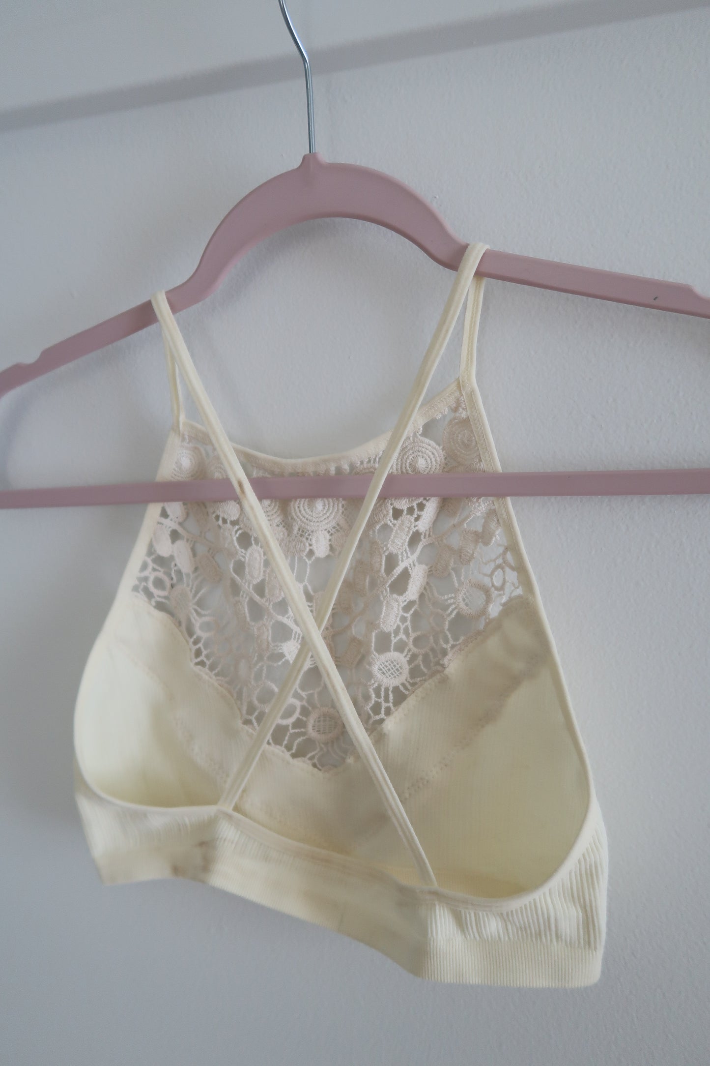 Ivory Boho Bralette