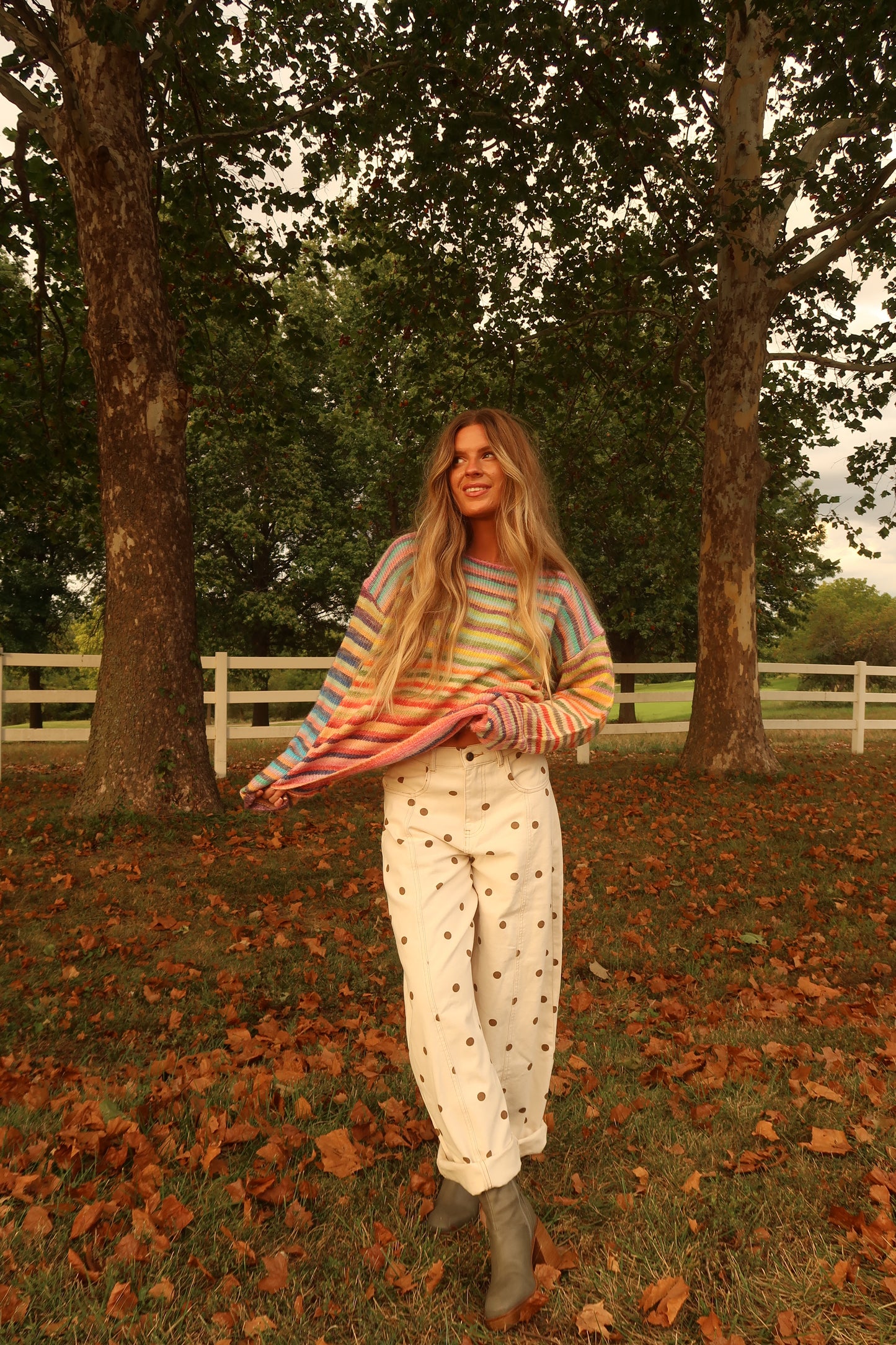 Crisp Air Stripe Sweater