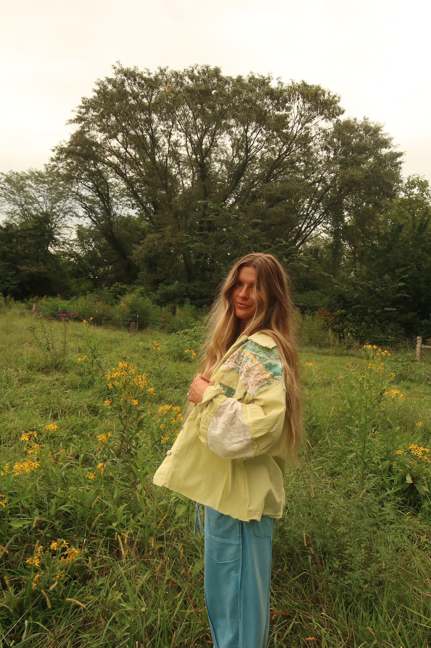 Meadow Glow Patchwork Jacket