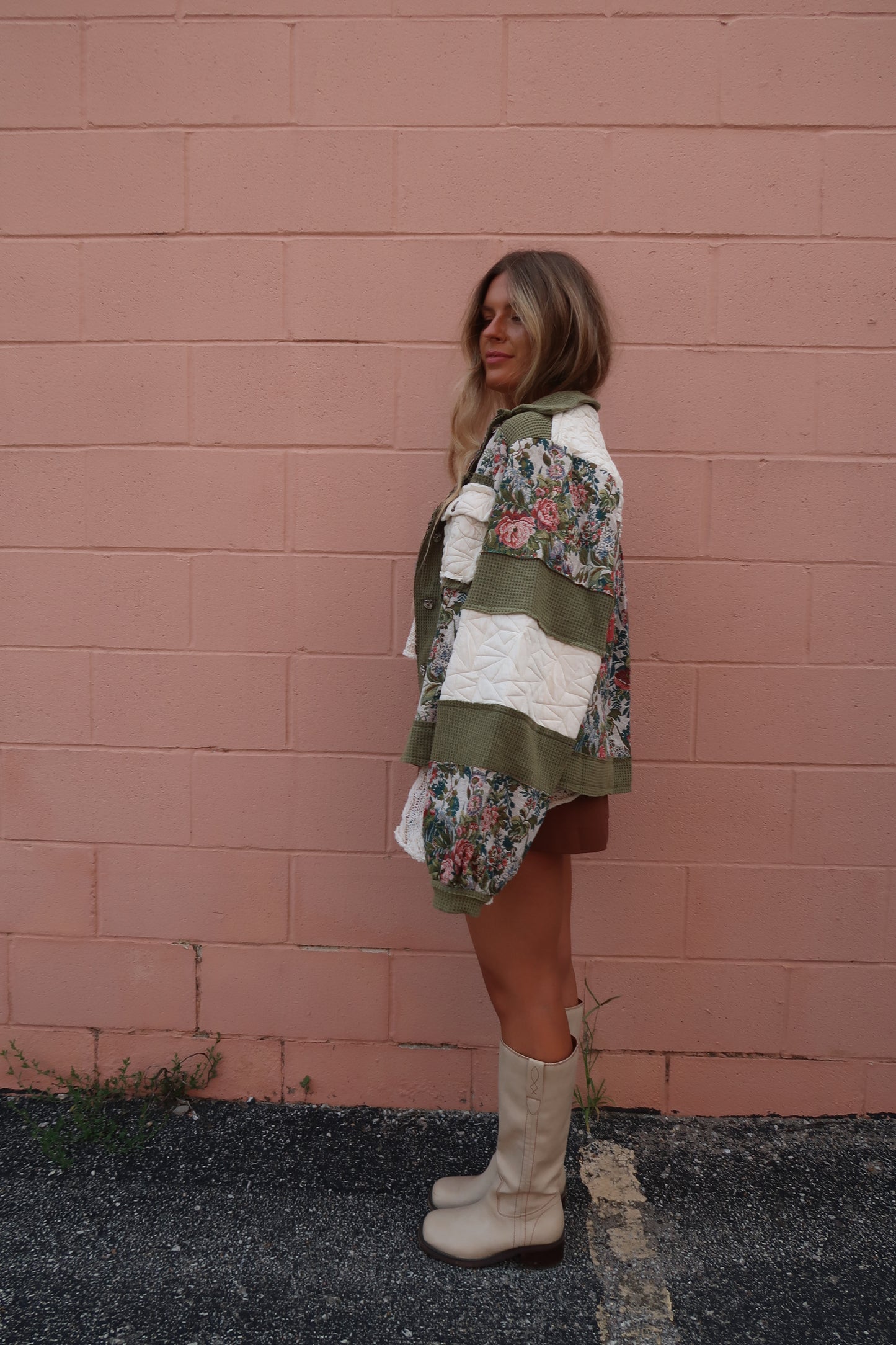 Bowie Floral Patchwork Jacket
