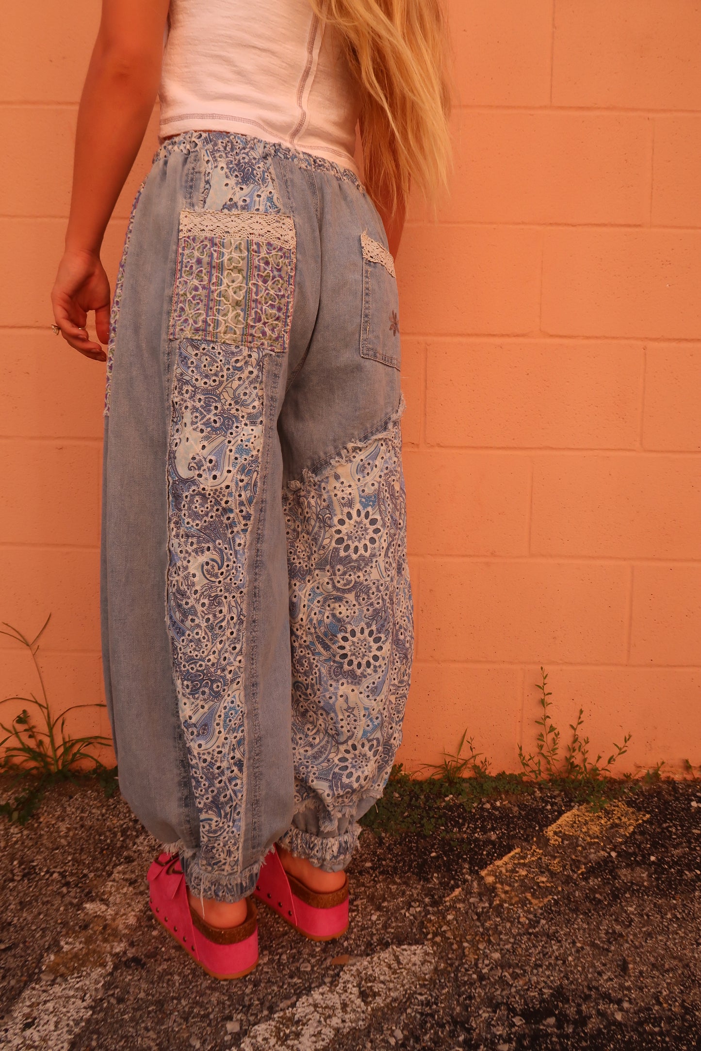 Groovy Gal Patchwork Jogger
