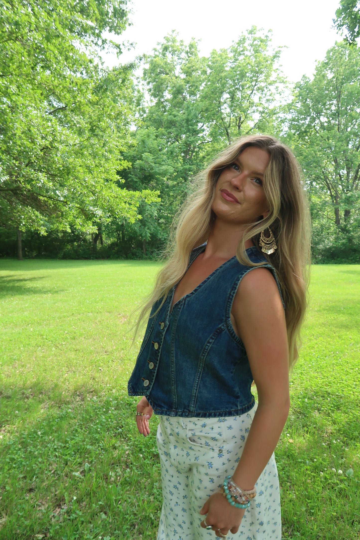 Tilly Denim Vest