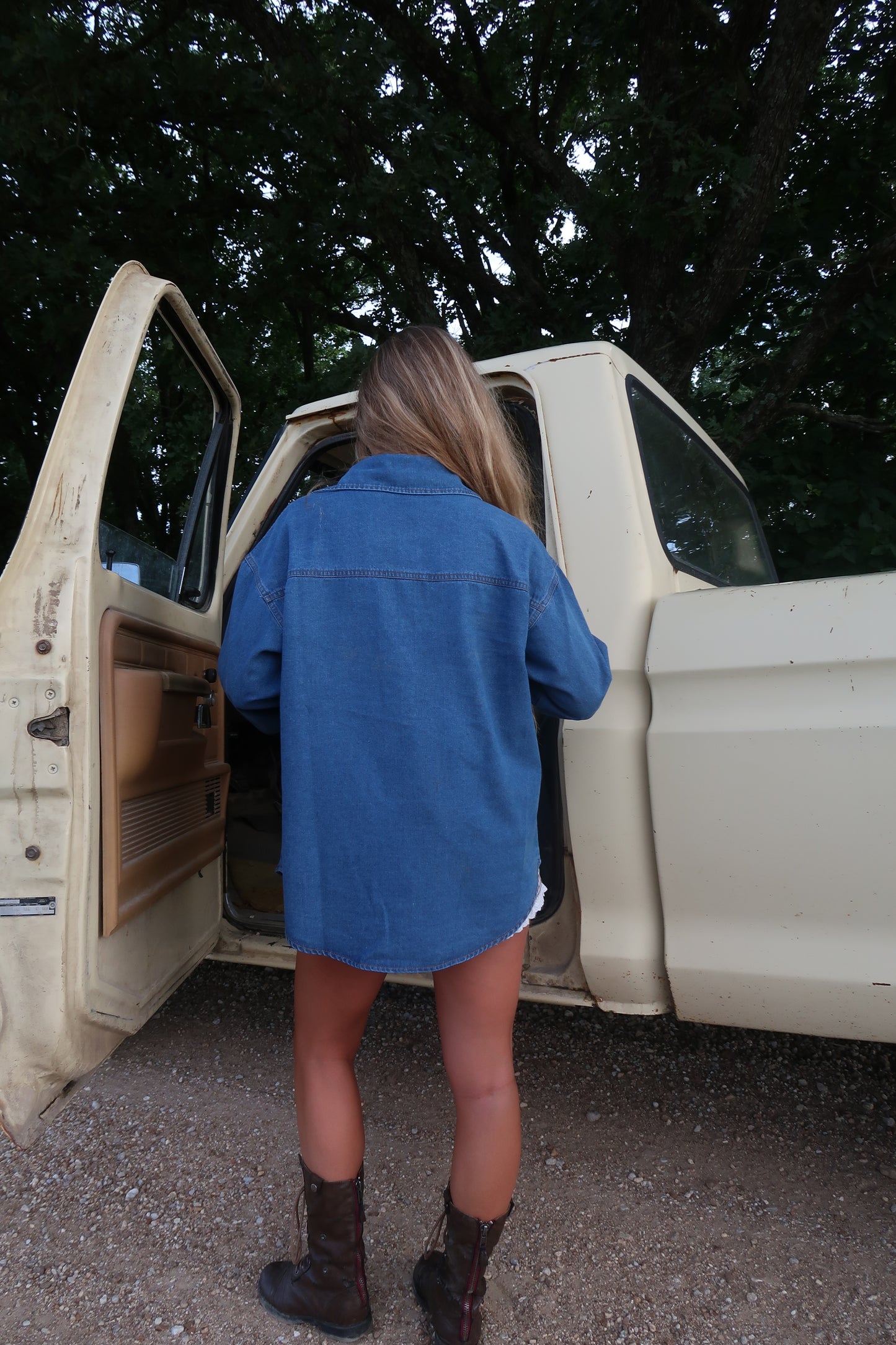 Coastal Blue Denim top
