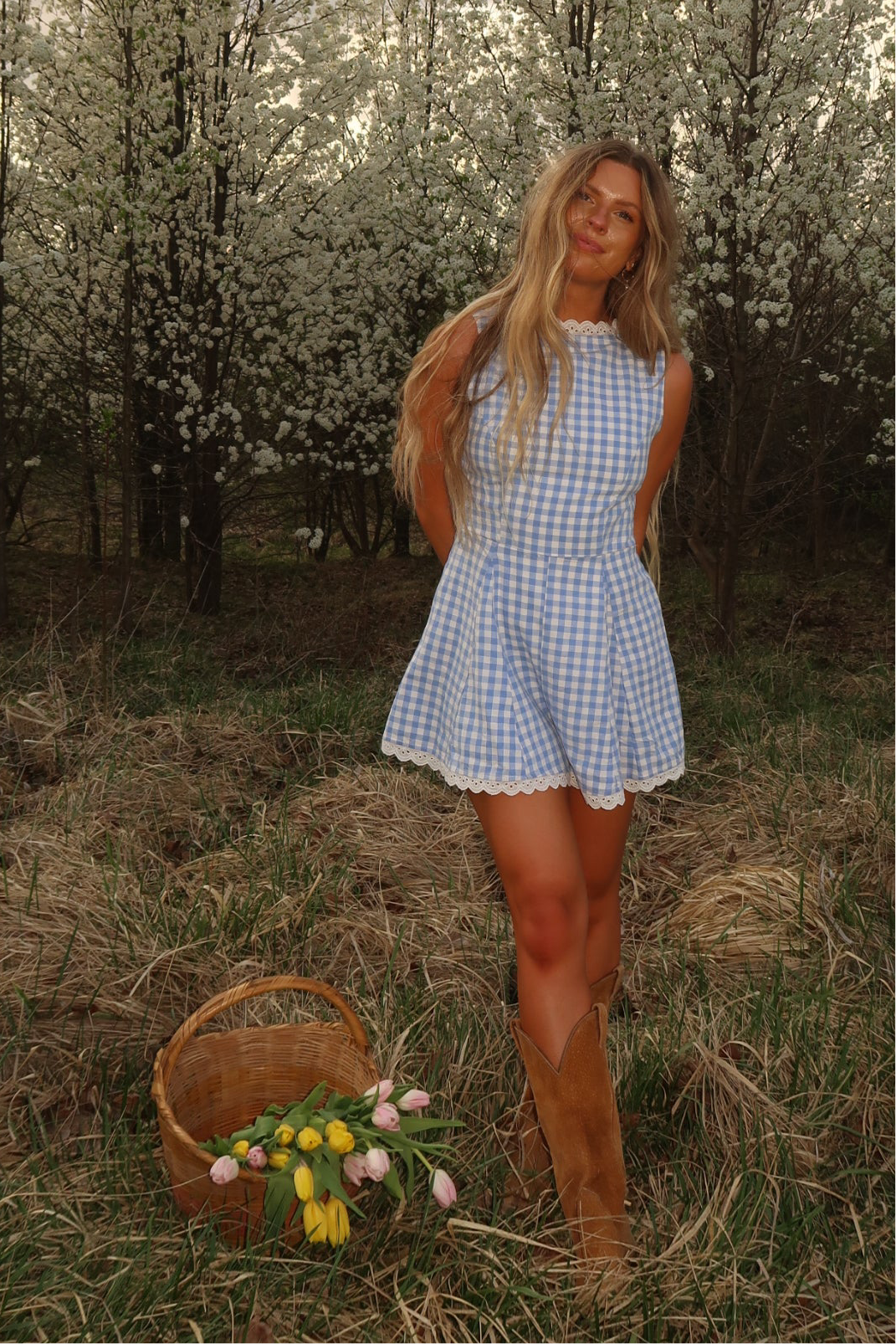 Dorthy Gingham Romper