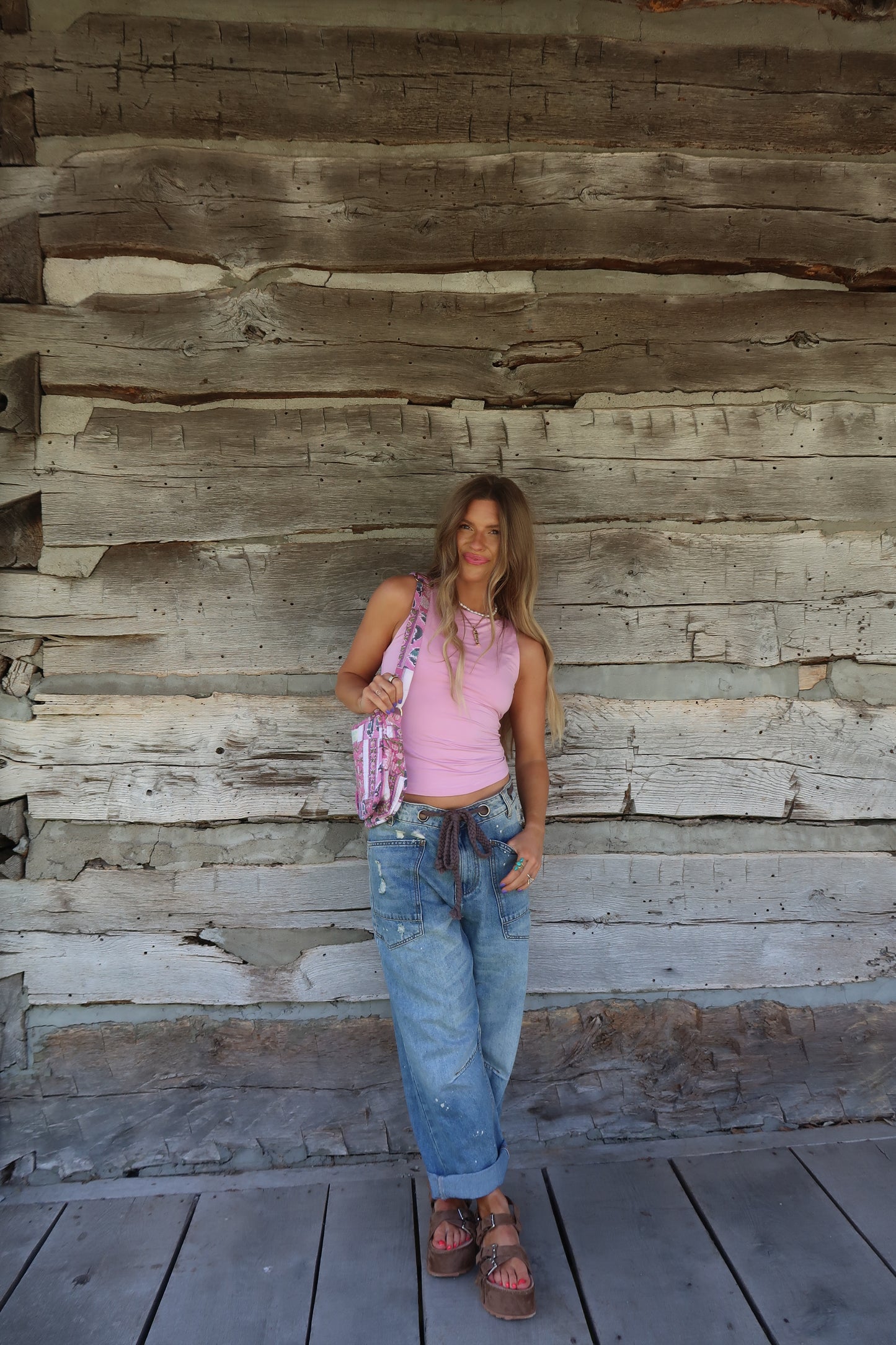 Luella Quilted Convertible Purse