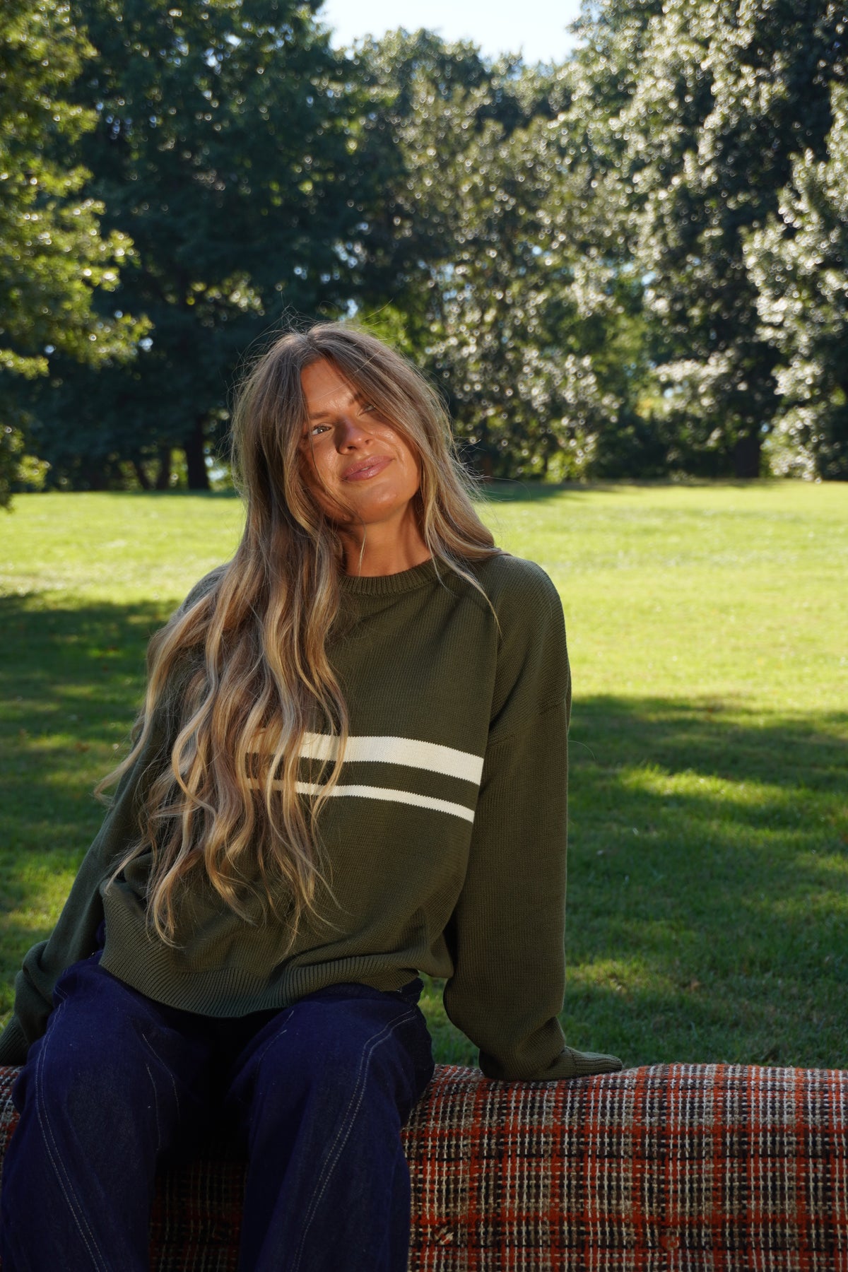 Olive Perk Sweater