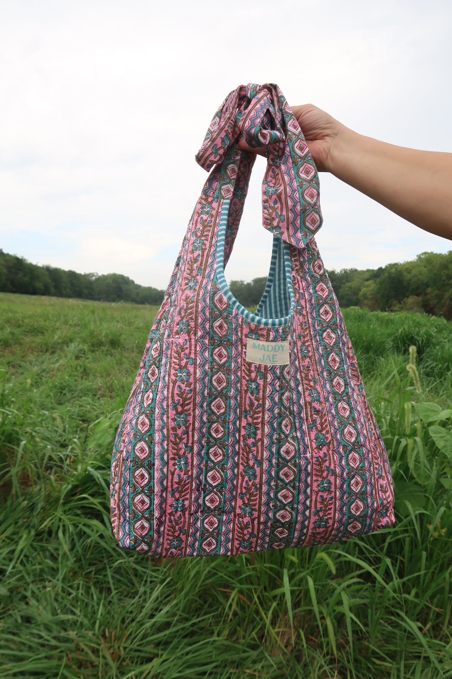 Fankie Quilted Oversized Bow Purse