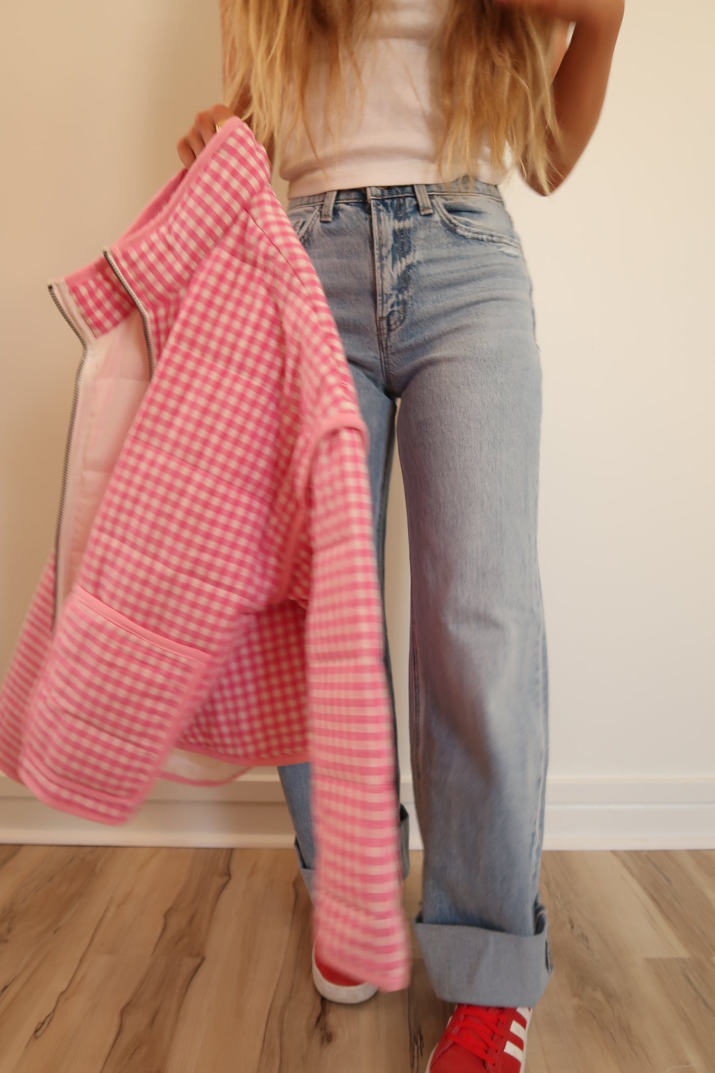 xoxo straight leg denim