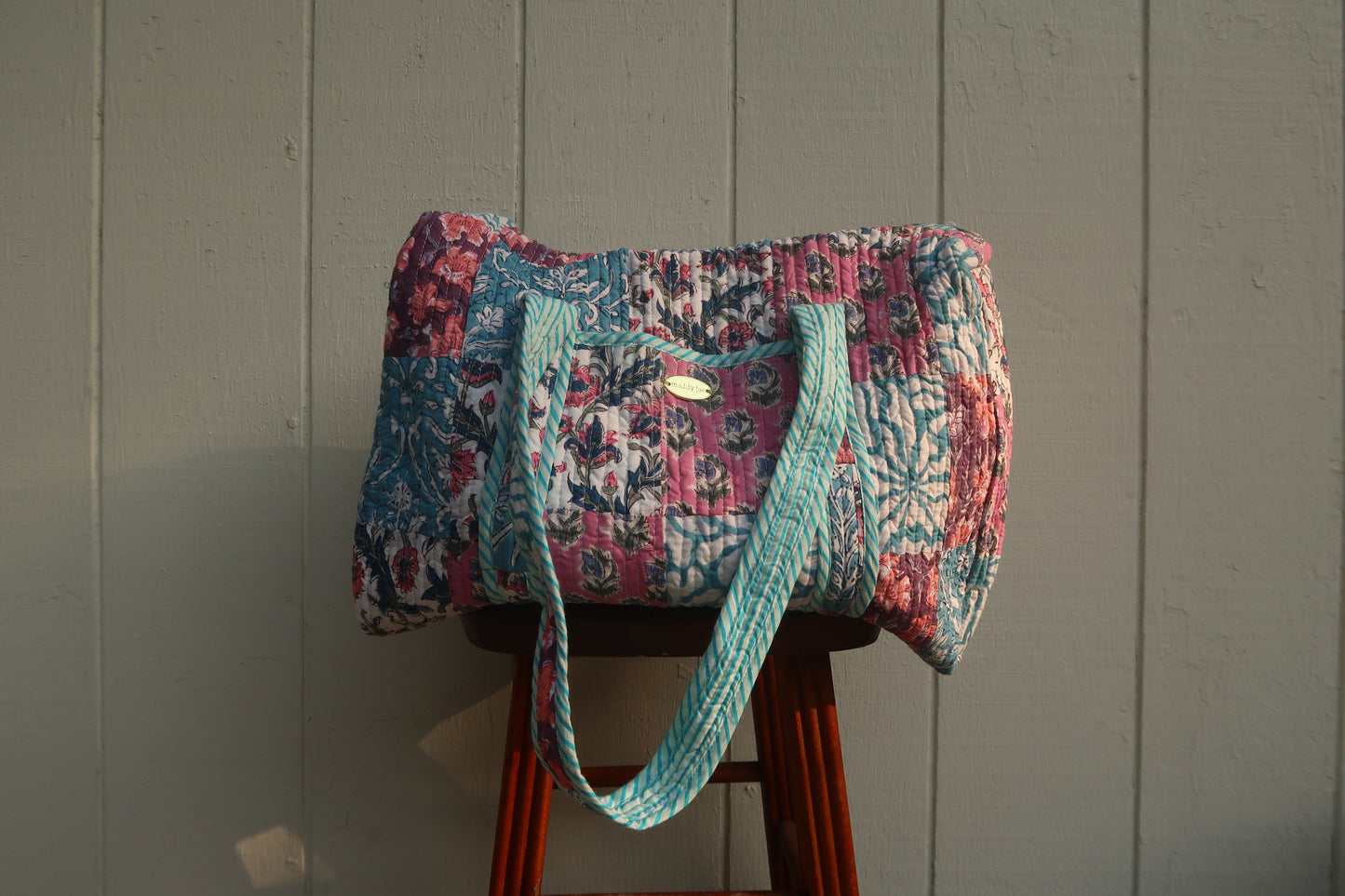 Sylvia Quilted Duffle Bag